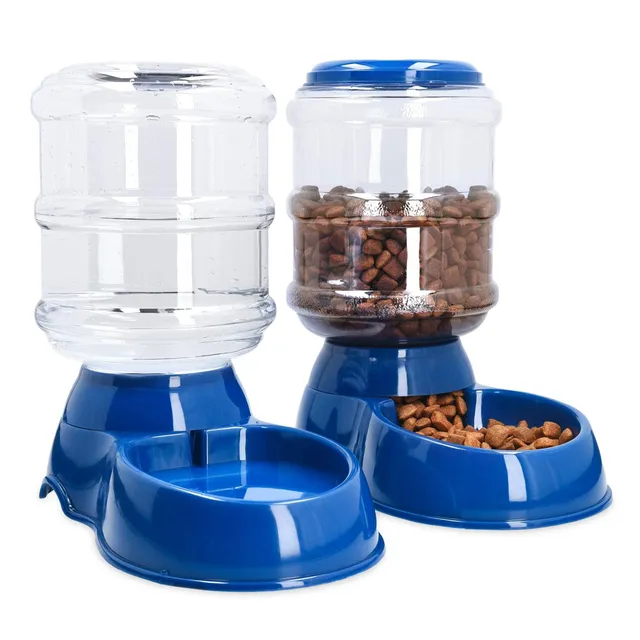 navaris-animals-futter-und-wasserspender-set-trockenfutter image 1