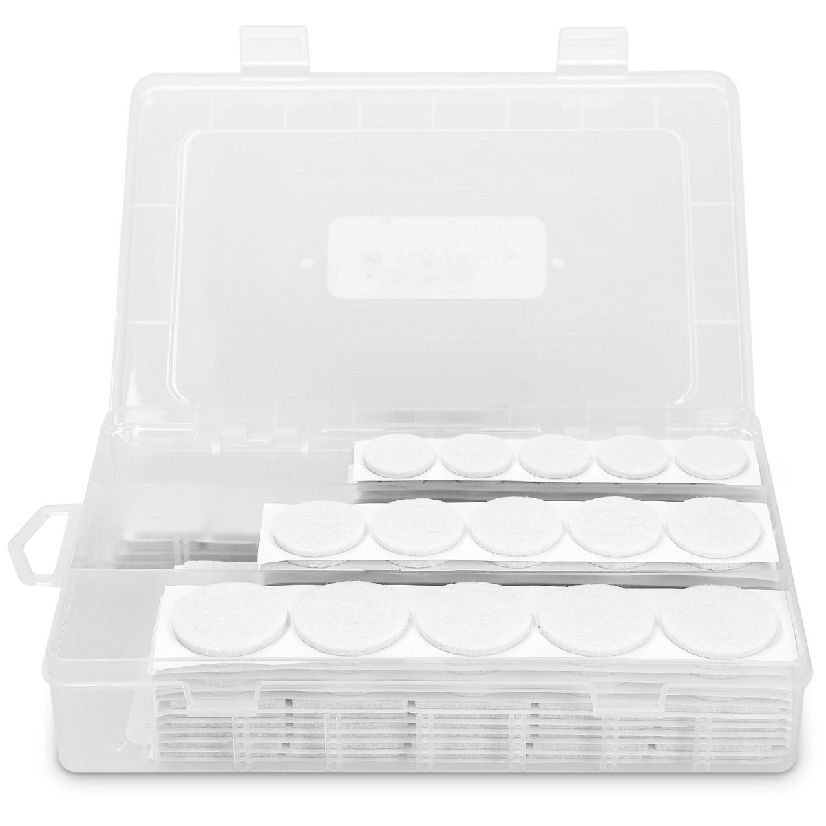 navaris-filzgleiter-selbstklebend-wei-215-teilig-bodenschutz image 5