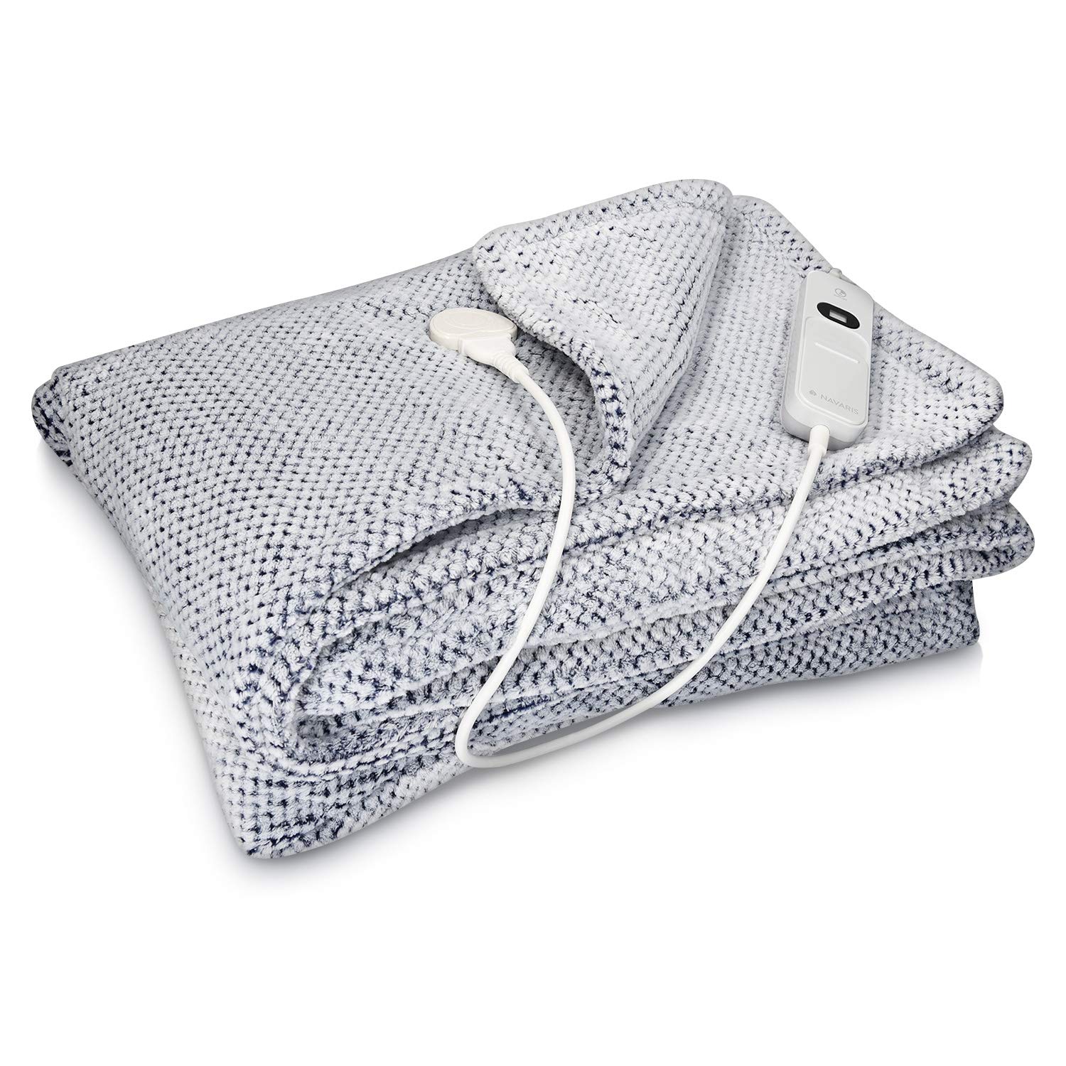 navaris-xxl-heizdecke-180x130-blau-waschbar image 1