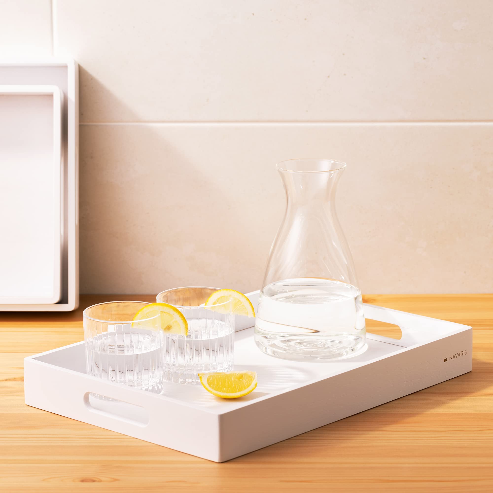 navaris-kitchen-tablett-bambus-3er-set-natur-stapelbar-rechteckig image 8