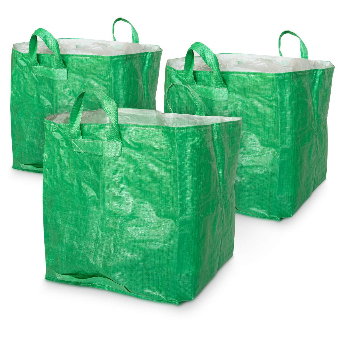 navaris-garden-gartensack-250-l-3er-set-mit-abdeckung image 1