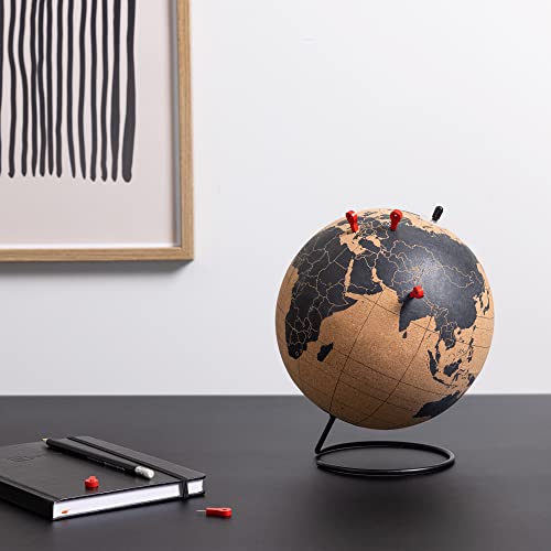 navaris-living-kork-globus-20cm-mit-10-pins-natur-kork image 8