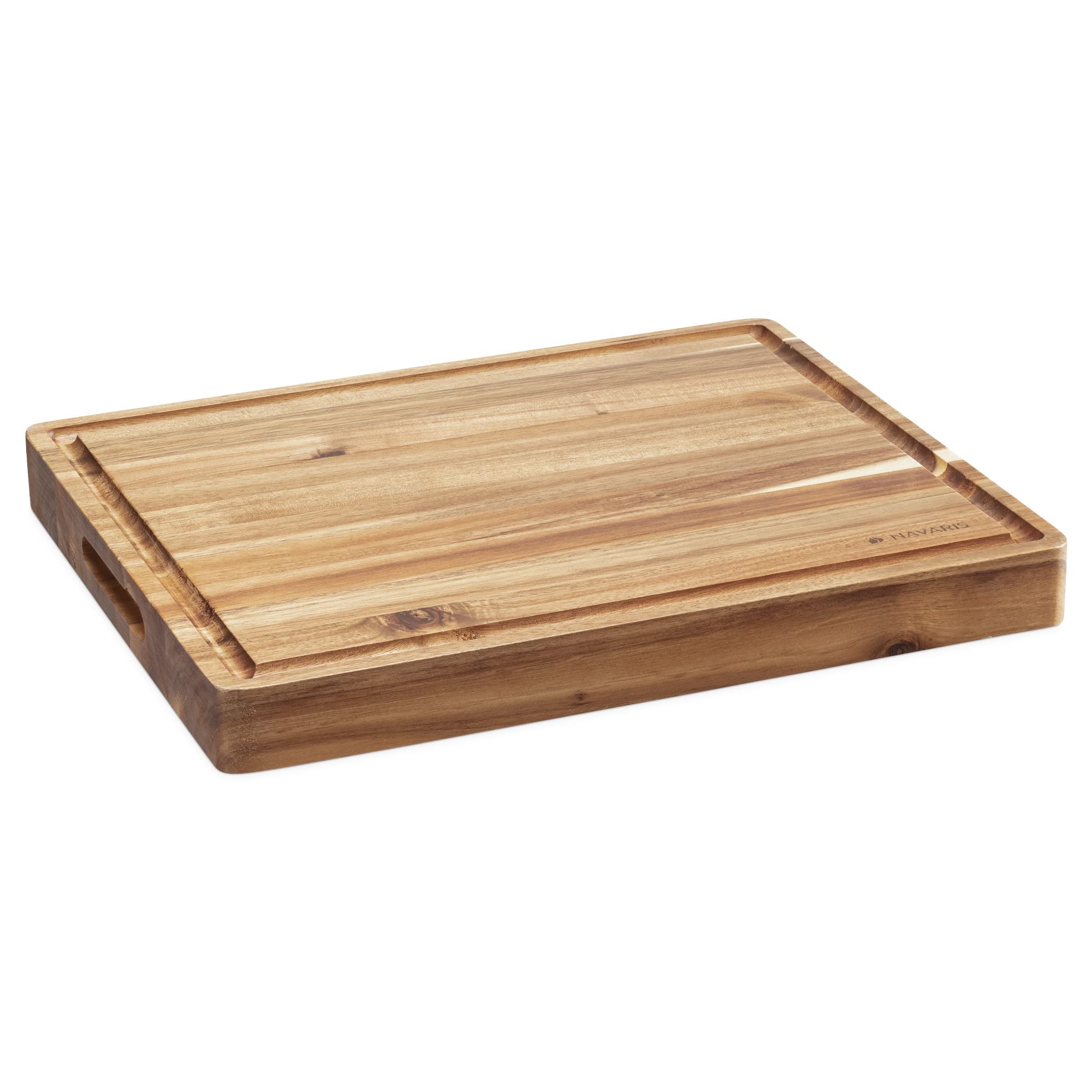 navaris-kitchen-schneidebrett-akazie-40x33-cm-mit-saftrille image 1