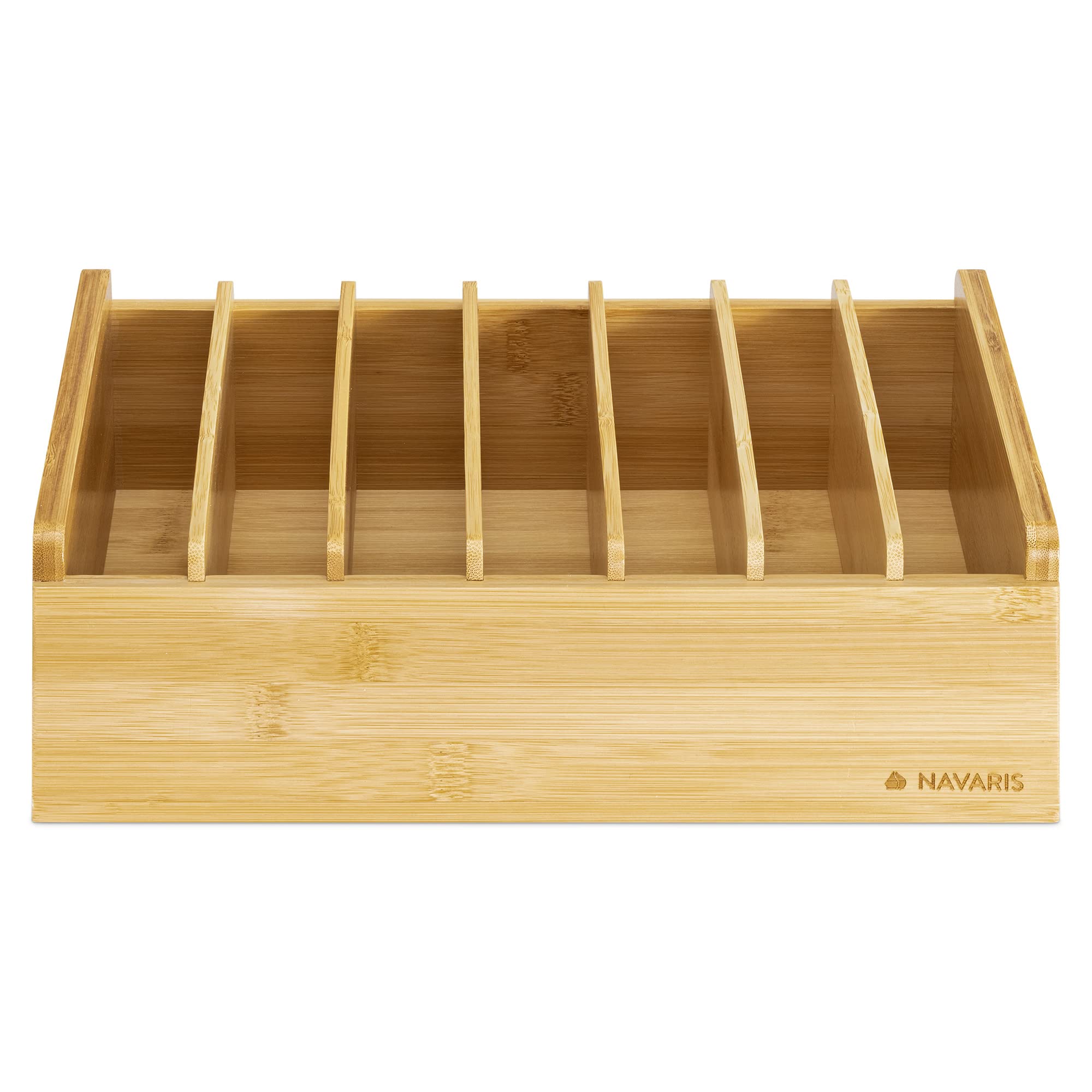 navaris-kitchen-deckelhalter-bambus-verstellbar-30x25cm image 7