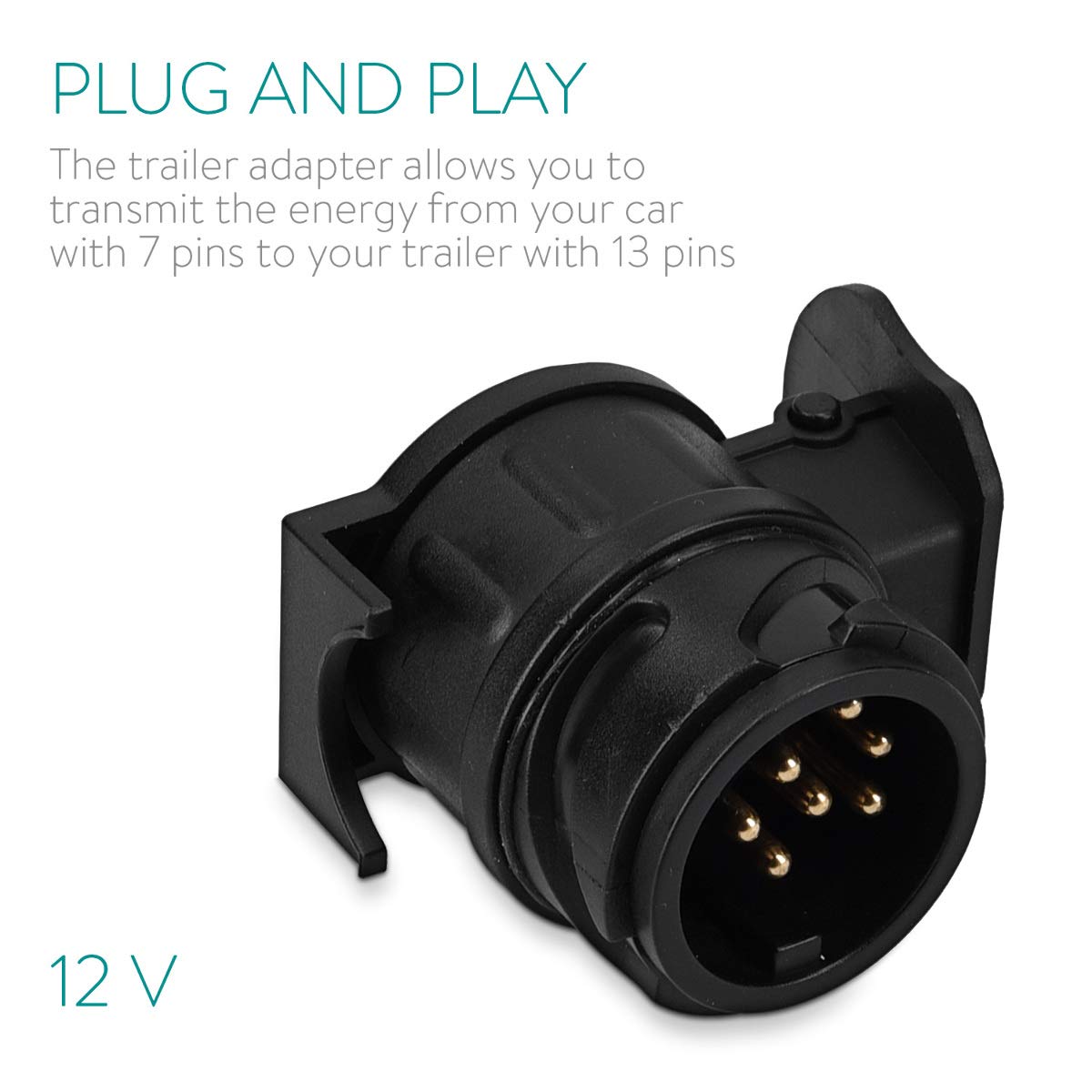 navaris-anh-nger-adapter-13-auf-7-pin-stecker-schwarz-12v image 2