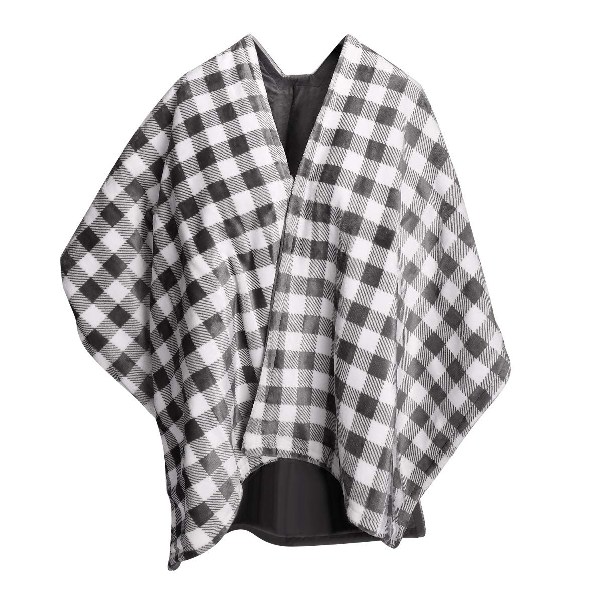 navaris-xxl-poncho-heizdecke-180x130-grau-wei-mit-abschaltautomatik image 8