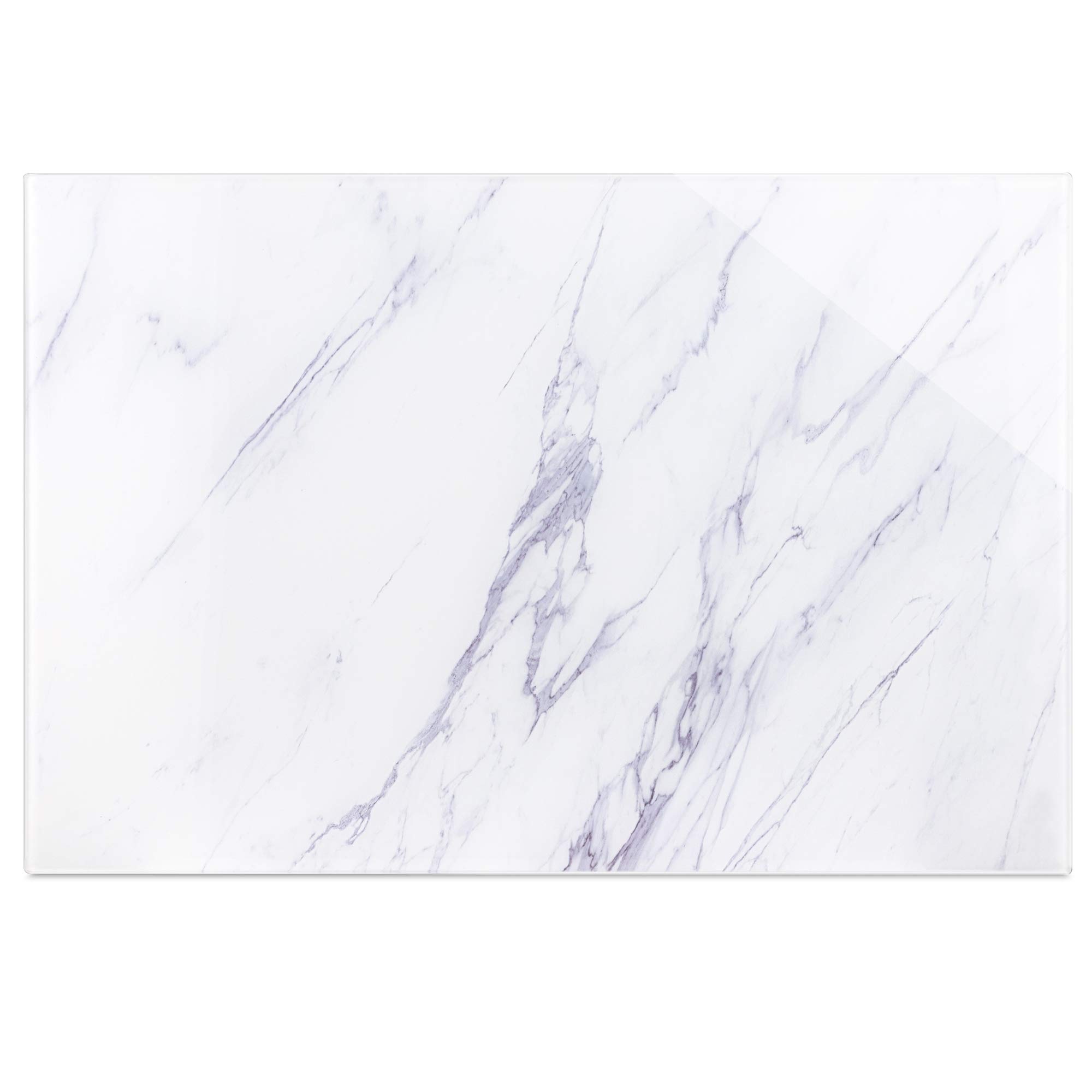 navaris-office-magnettafel-glas-60x40-wei-marmor-beschreibbar image 5