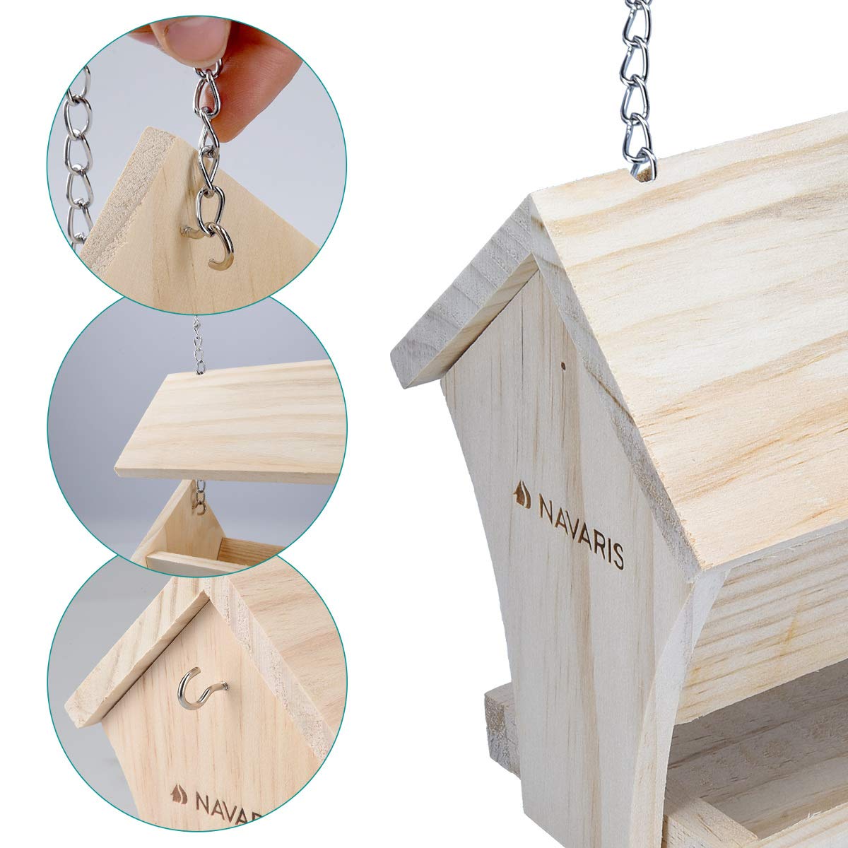 navaris-garden-vogelhaus-bausatz-holz-zum-aufh-ngen image 3