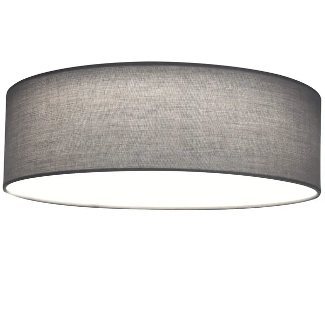 navaris-lighting-led-deckenleuchte-40cm-stoff-hellgrau-warmwei image 1