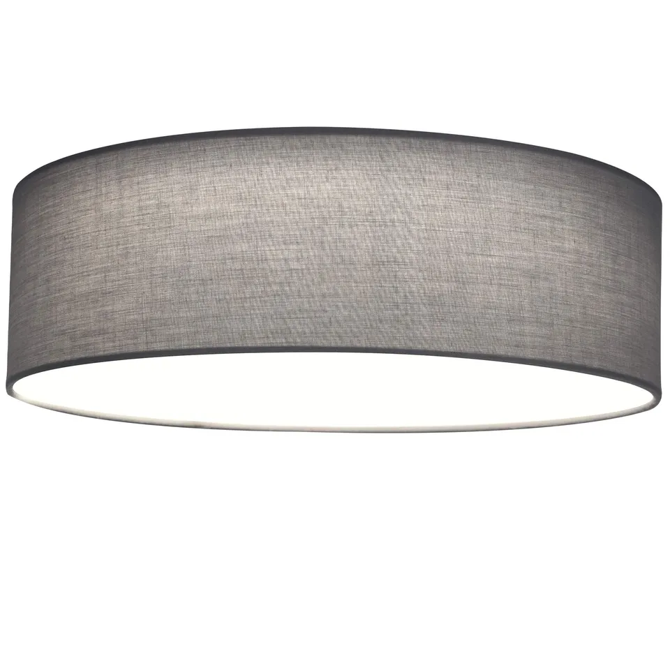 navaris-lighting-led-deckenleuchte-40cm-stoff-hellgrau-warmwei image 1