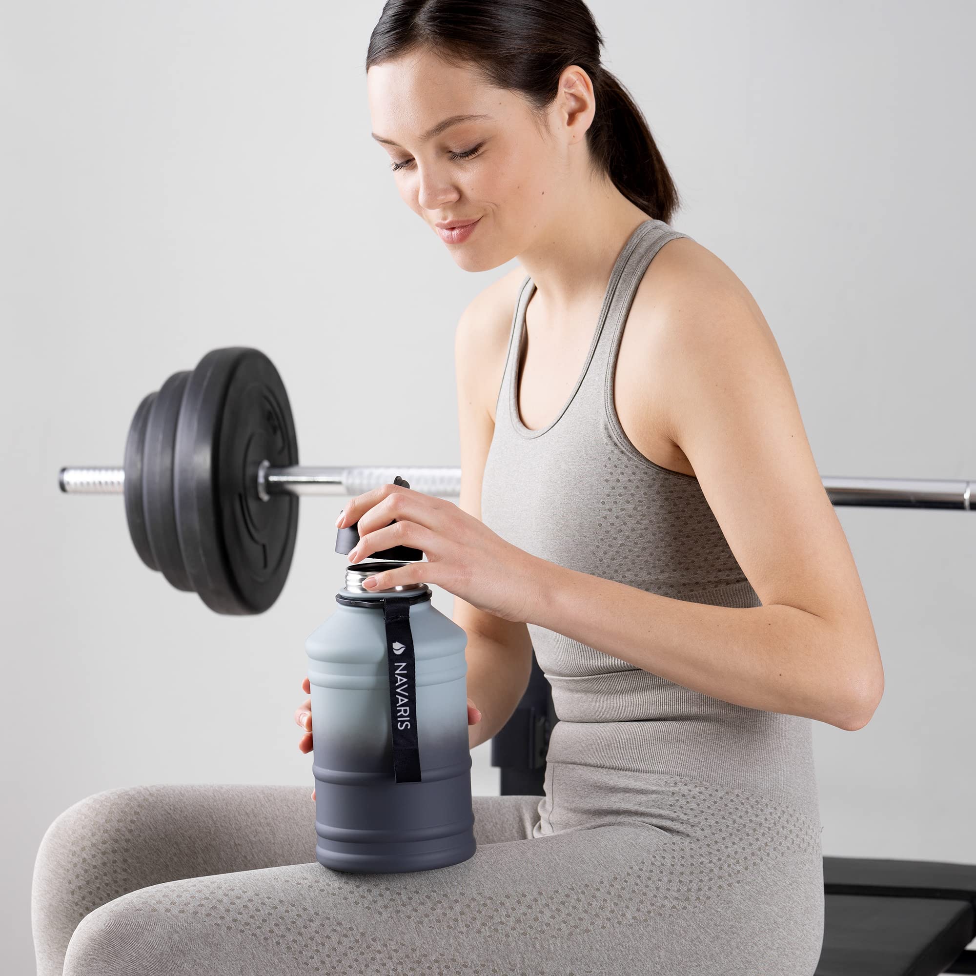 navaris-sport-wellness-trinkflasche-2-2l-edelstahl-bpa-frei image 8