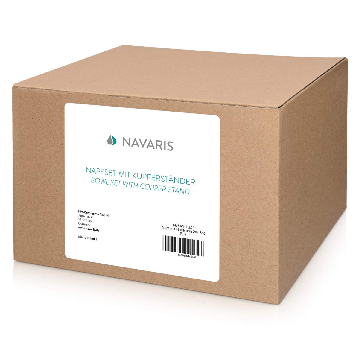 navaris-animals-fressnapf-edelstahl-2er-set-st-nder-ros-gold image 7