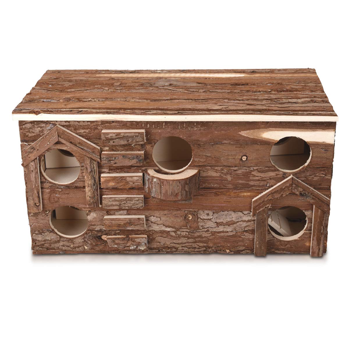 navaris-living-hamsterhaus-holz-2-etagen-labyrinth image 8