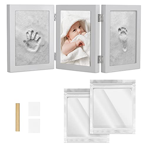 navaris-baby-bilderrahmen-gipsabdruck-bambus-220x170-mm image 8