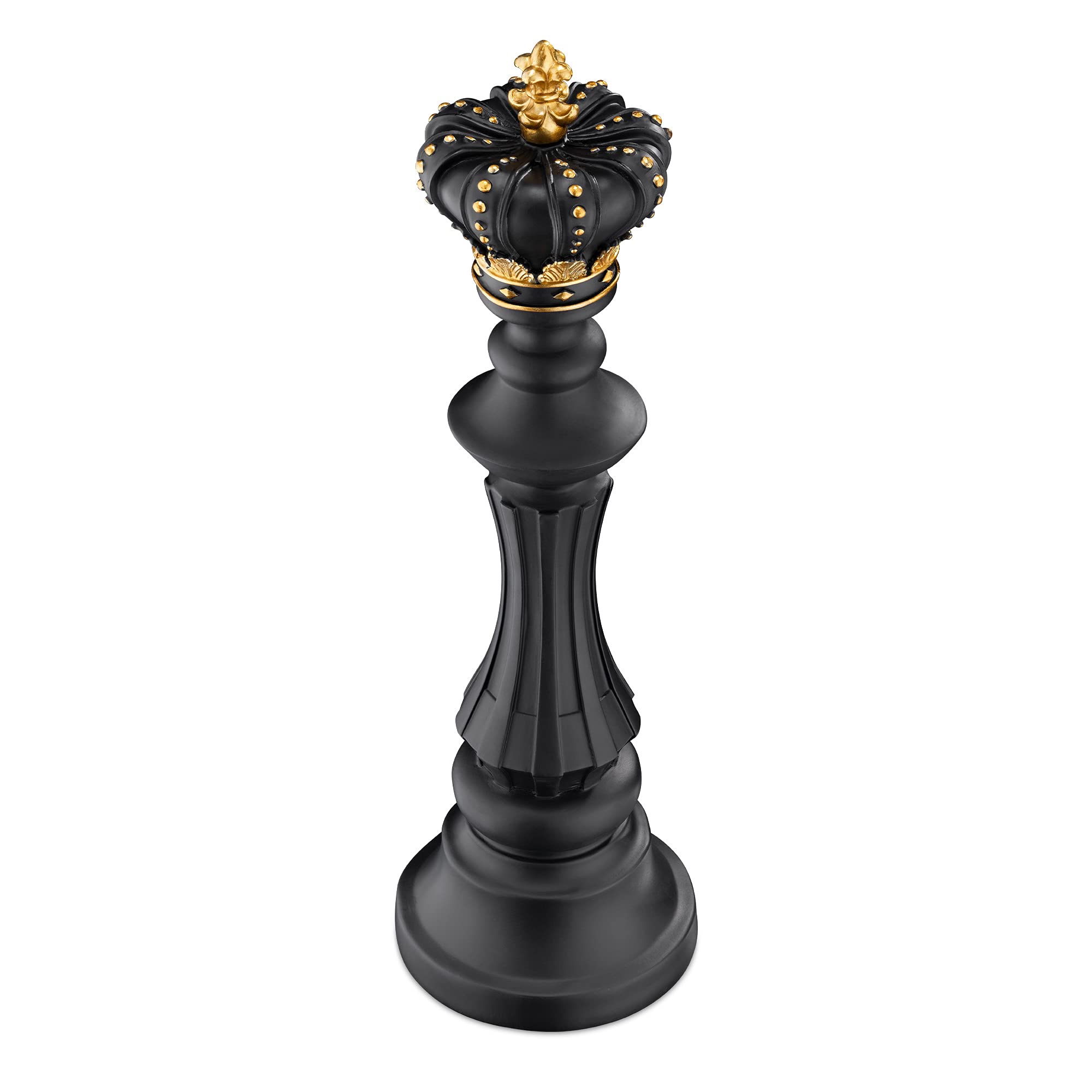 navaris-living-deko-schachfigur-k-nig-schwarz-40-5cm-kunstharz image 5