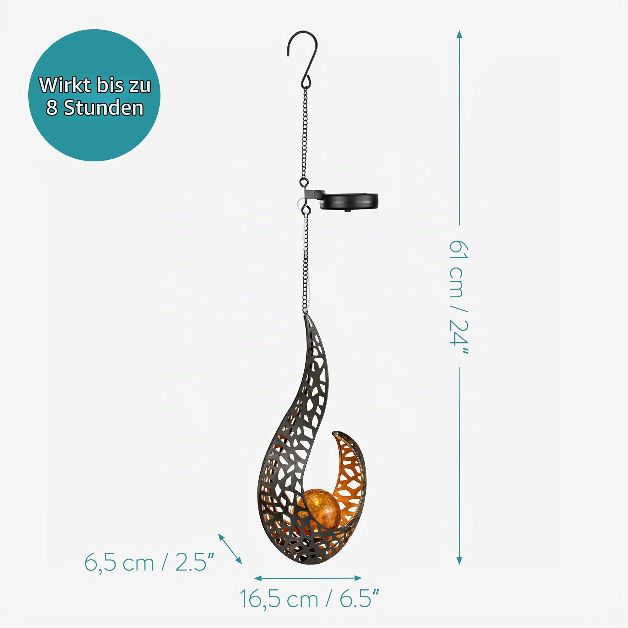 navaris-lighting-solar-h-ngelampe-flammen-metall-h-ngend image 4