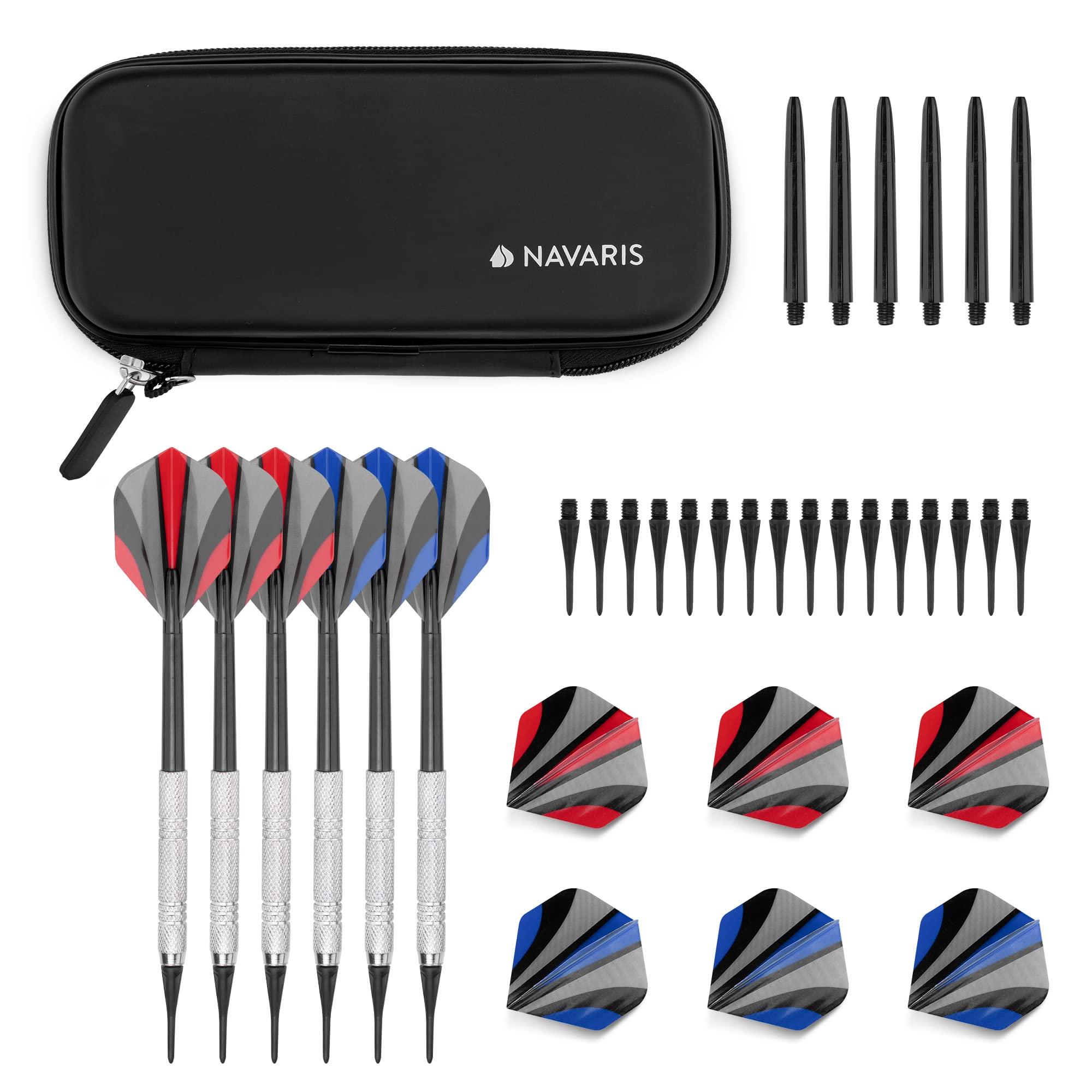 navaris-sport-softdarts-15g-6er-set-kunststoffspitze-h-lle image 7