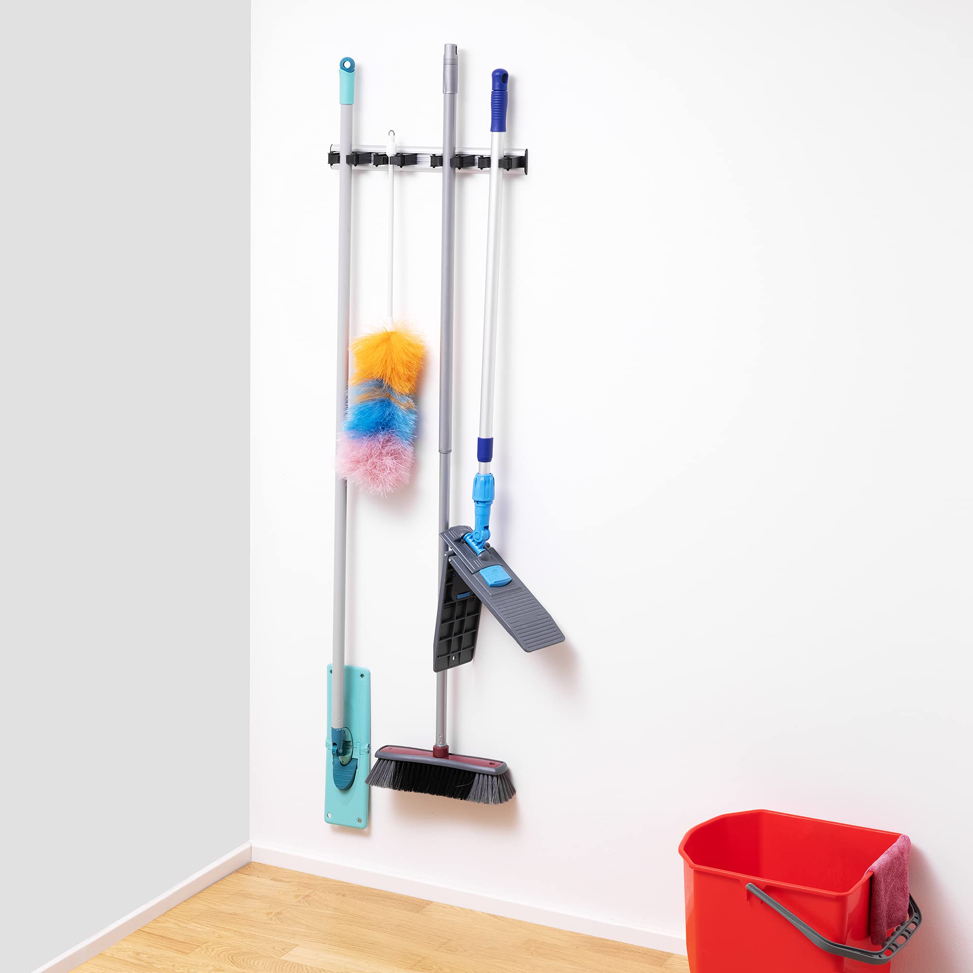 navaris-garden-ger-tehalter-alu-besenhalter-43-5cm-4-fach image 2