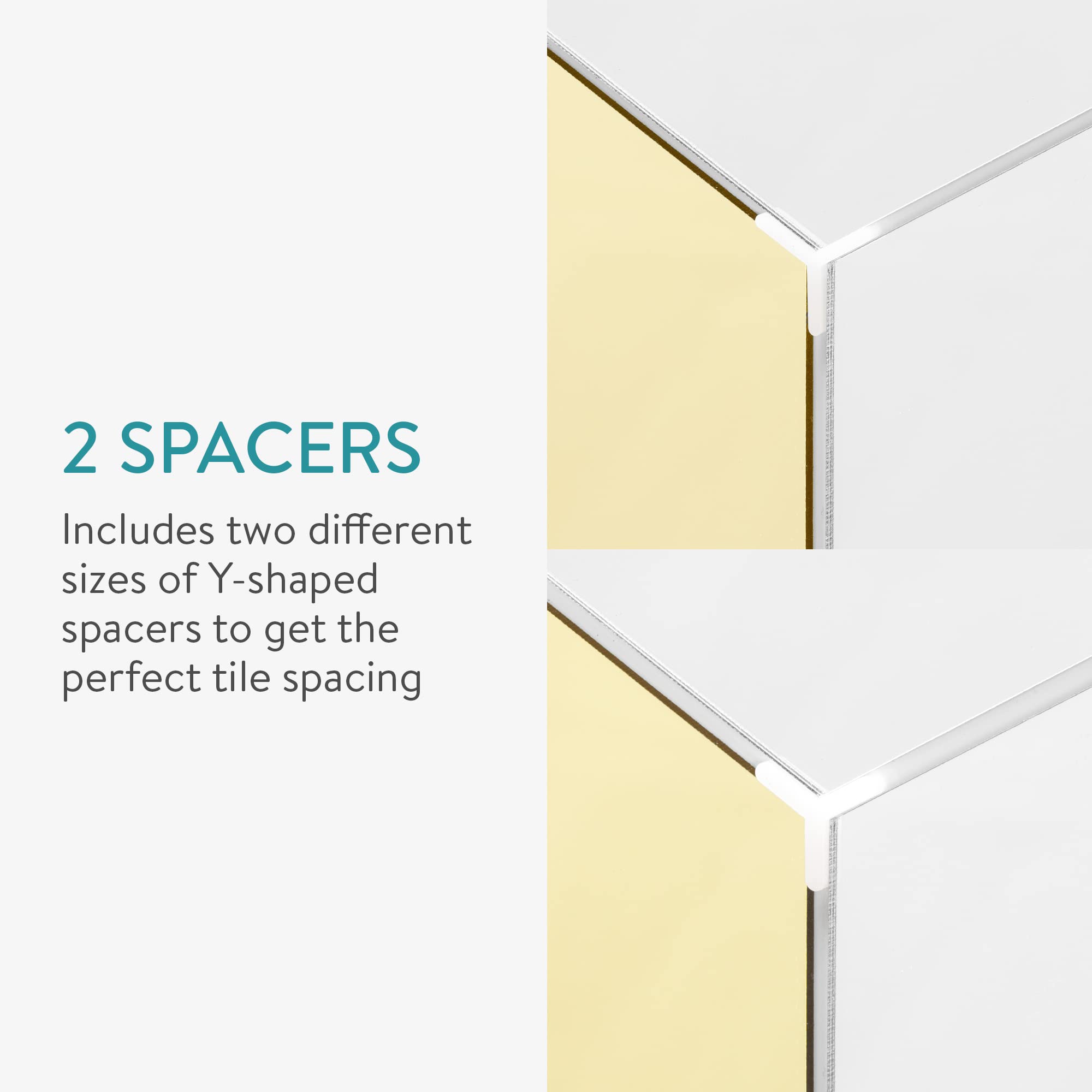 navaris-living-acrylic-hexagon-tiles-12er-set-b-gold-silber-bronze image 3