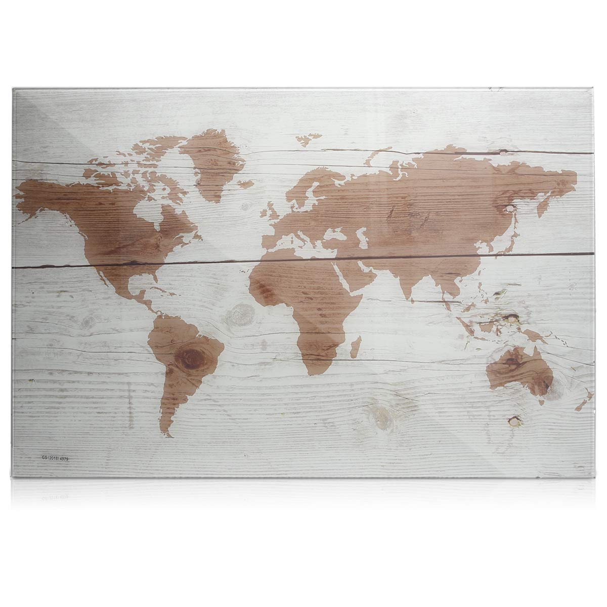 navaris-magnettafel-glas-60x40-weltkarte-memoboard image 5