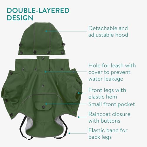 navaris-hunderegenmantel-regenjacke-wasserdicht-gr-n-xl image 8