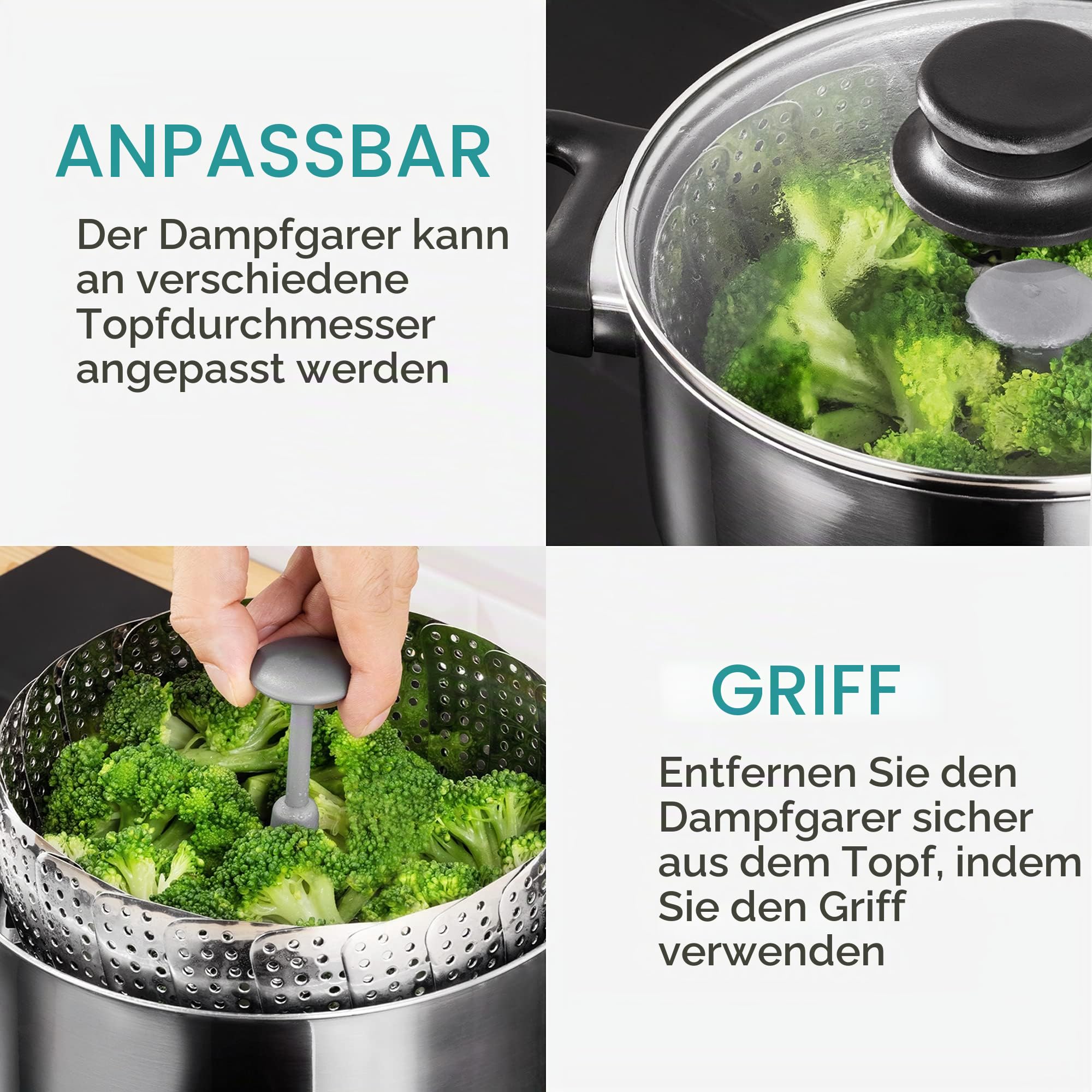 navaris-kitchen-d-mpfeinsatz-edelstahl-ausziehbar-f-r-topf image 4