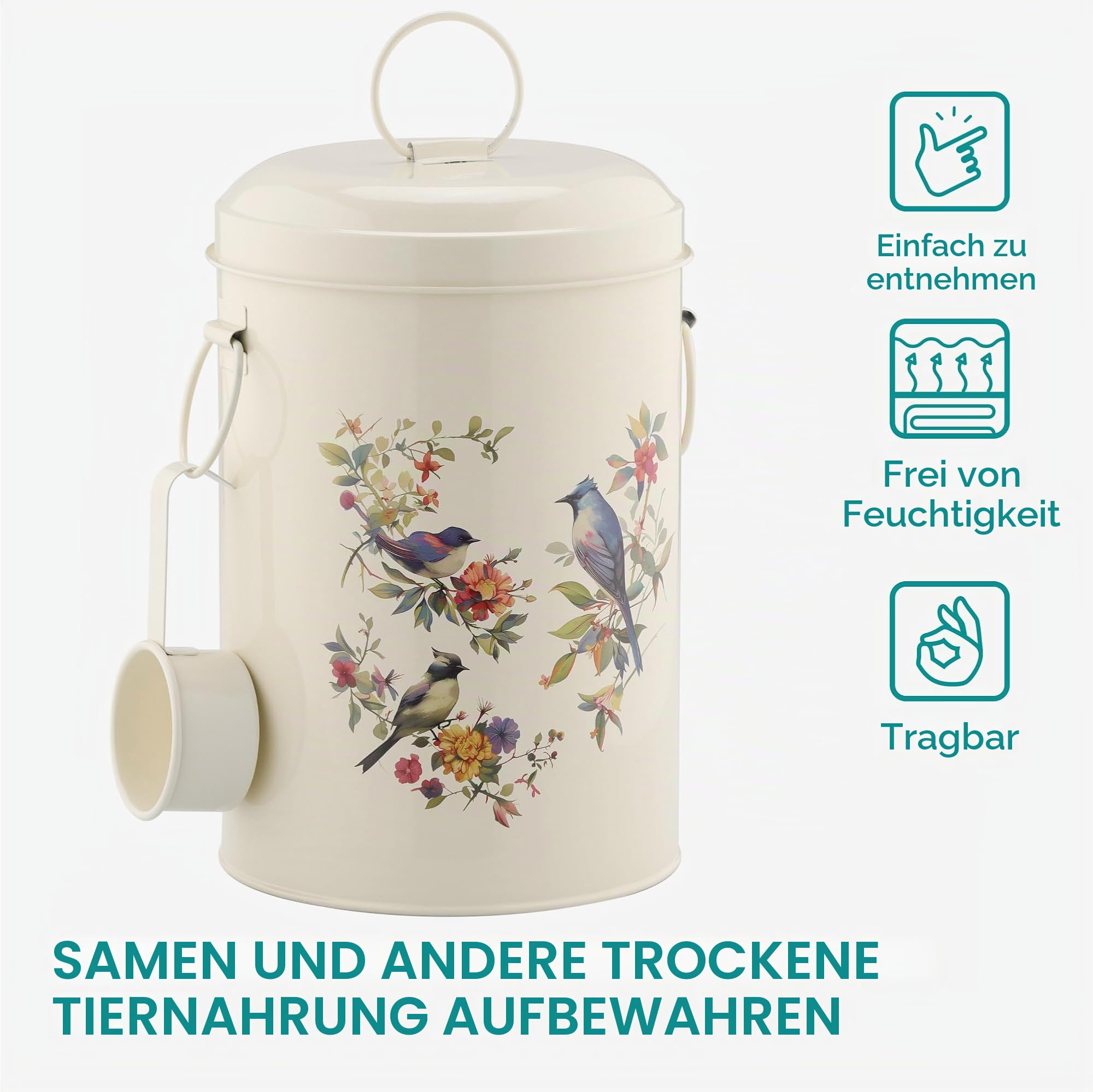 navaris-animals-futterbeh-lter-4-9l-vogel-mit-l-ffel image 4