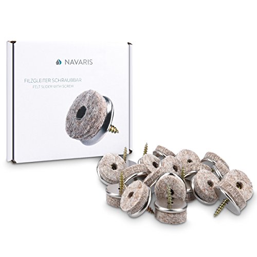 navaris-filzgleiter-zum-schrauben-28mm-stuhlgleiter-20er-set-rund image 8