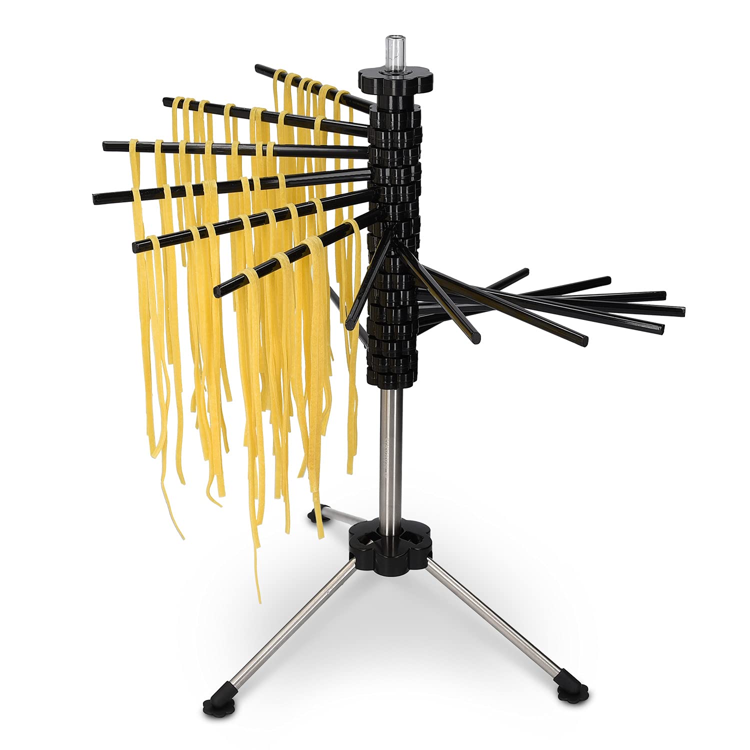 navaris-nudeltrockner-nudelst-nder-16-arme-schwarz-2-kg image 8