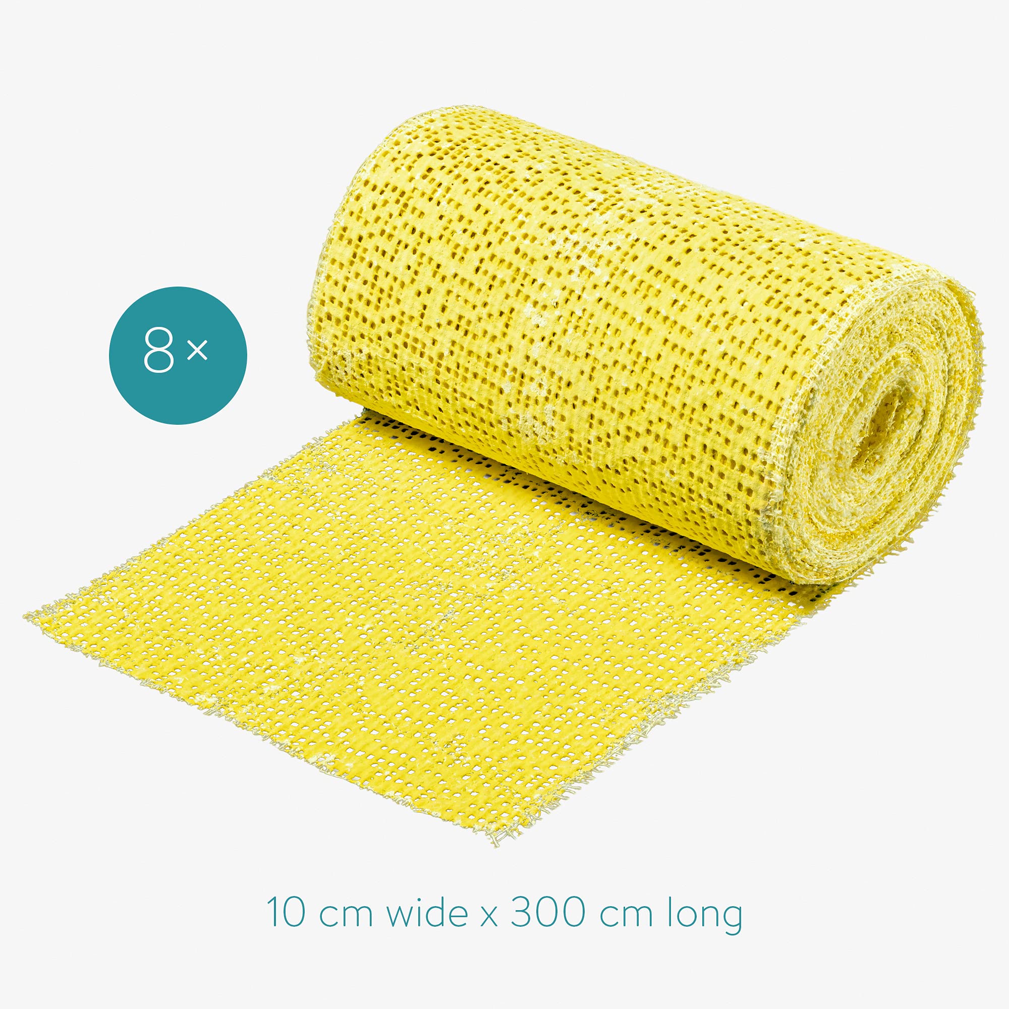navaris-babybauch-gipsbinden-8x-10x300cm-gelb image 6