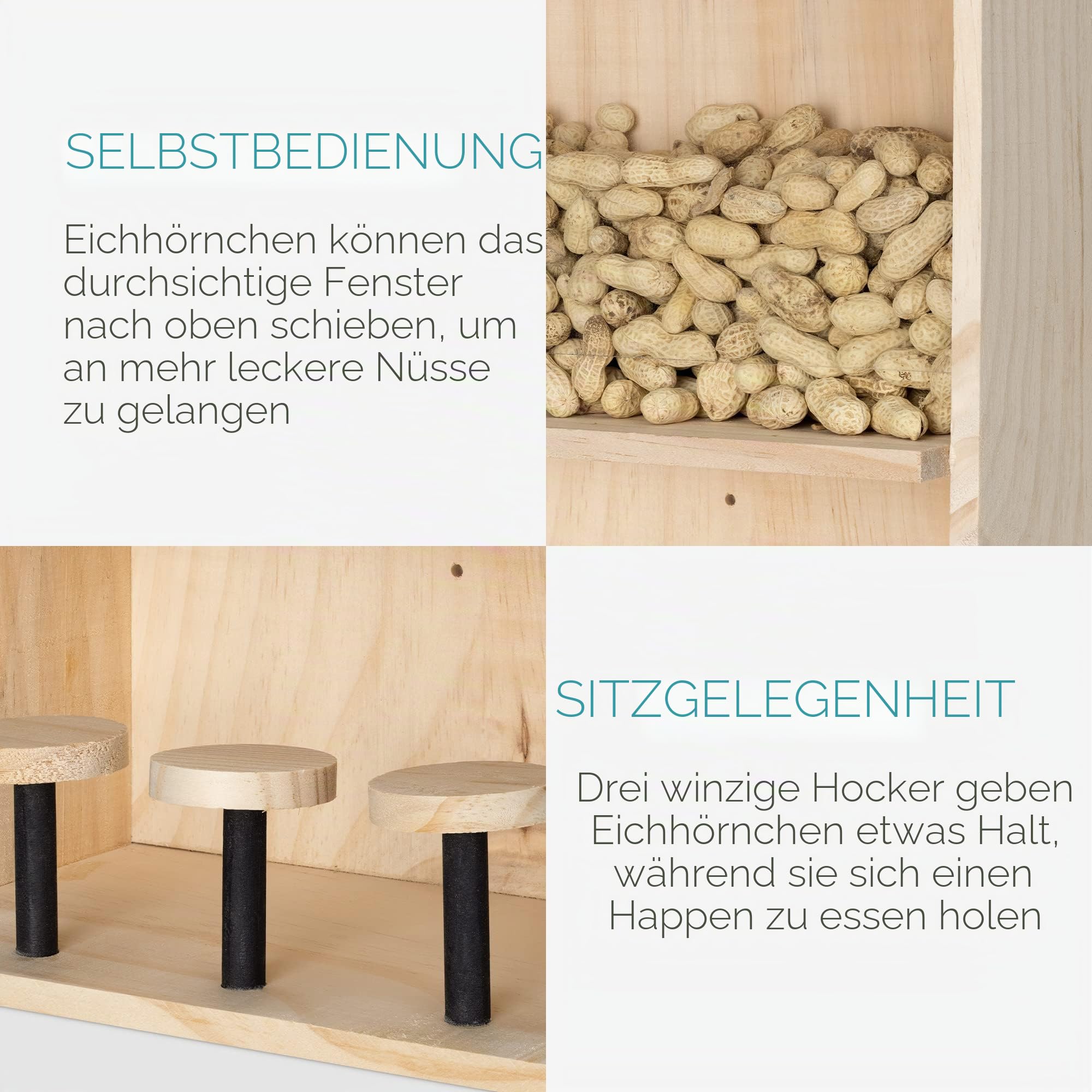 navaris-animals-eichh-rnchen-futterhaus-kiefernholz-42cm image 3
