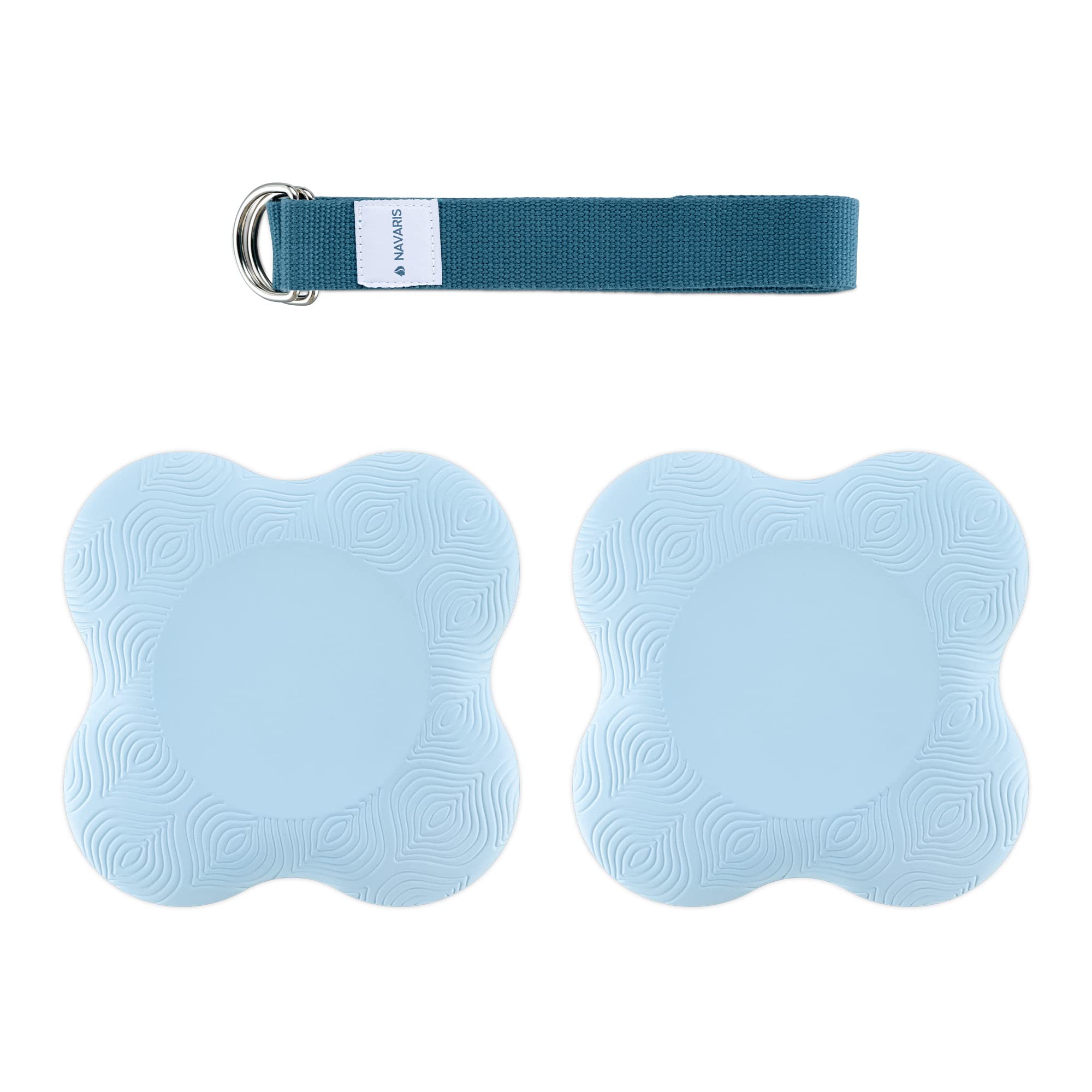 navaris-sport-yoga-set-3tlg-kniekissen-gurt-183cm-tpe-f-r-dehnen image 7