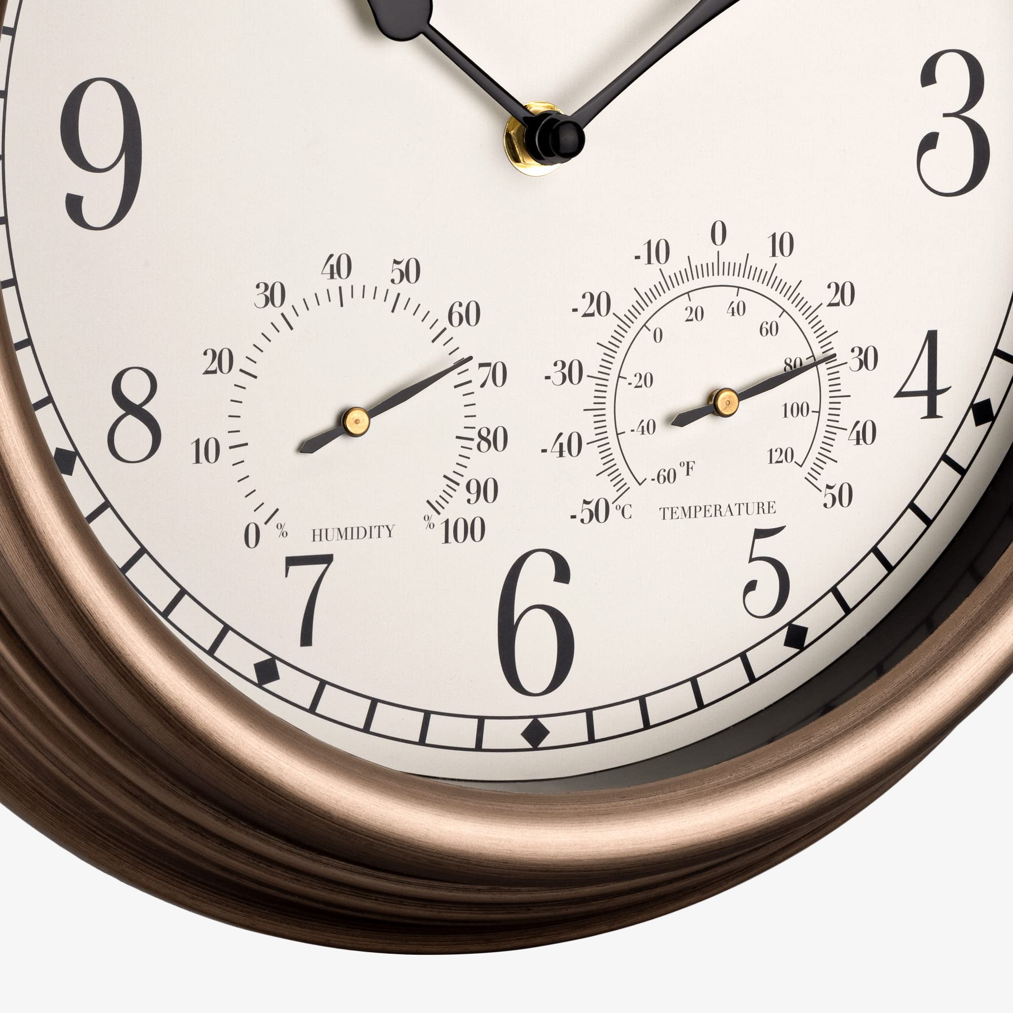 navaris-outdoor-wanduhr-analog-30-5cm-thermometer-hygrometer image 6