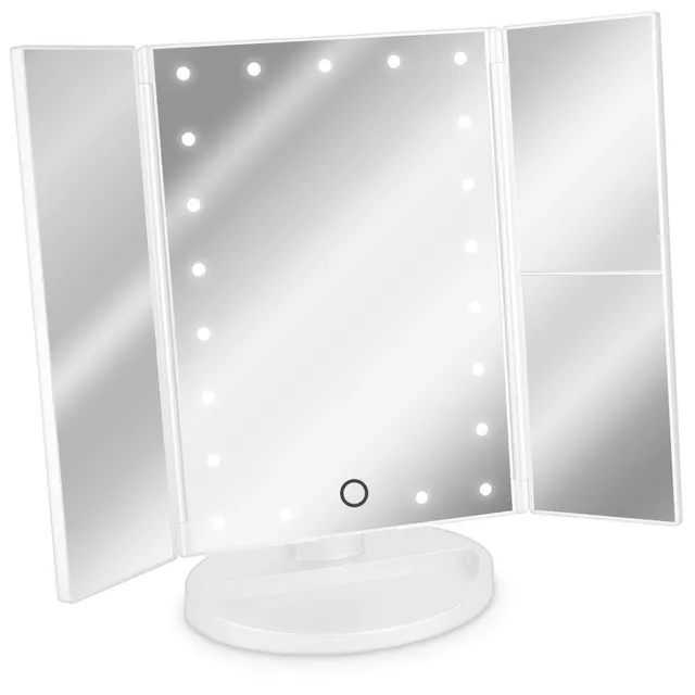 navaris-led-kosmetikspiegel-schminkspiegel-wei-2x-3x image 1