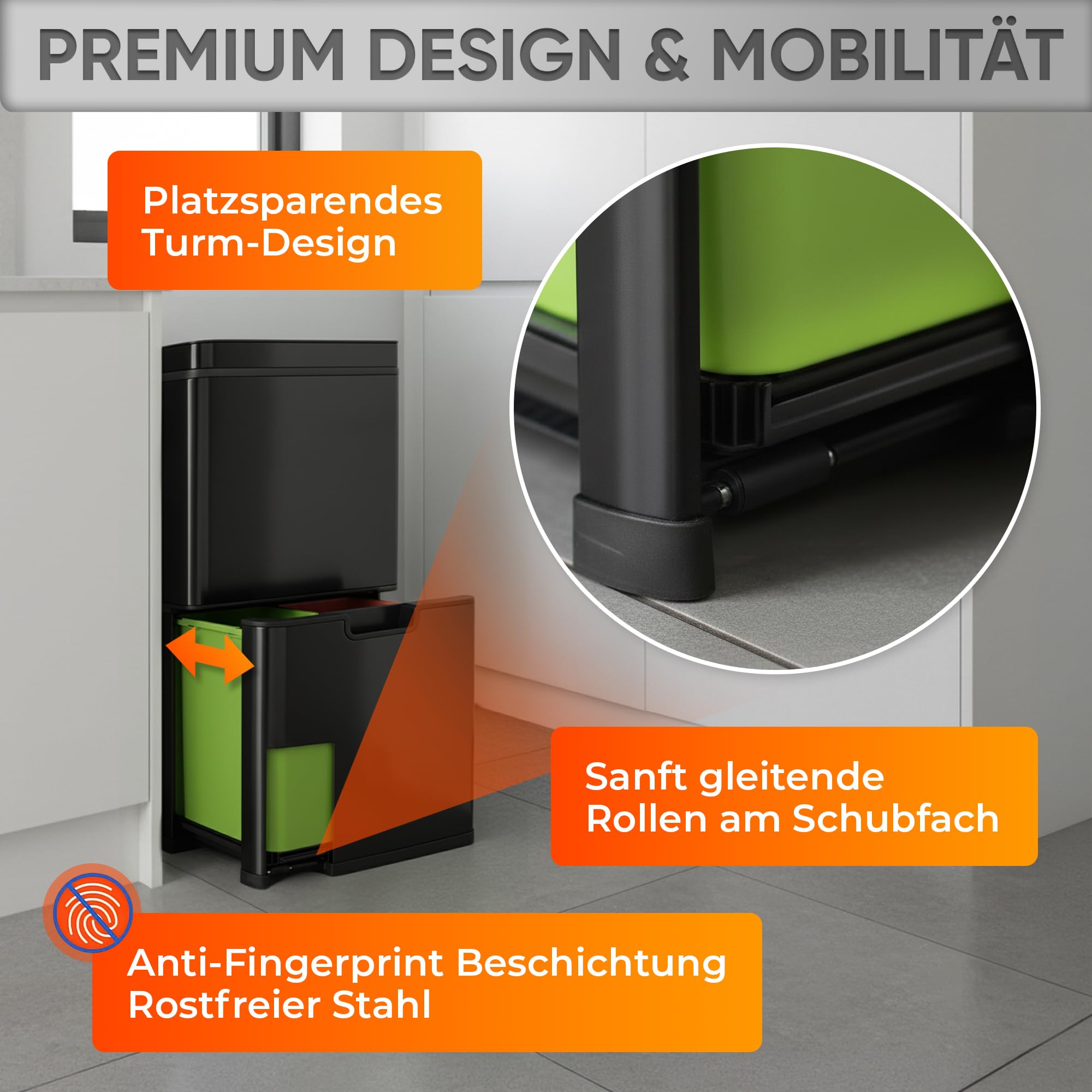 allyson-sensor-m-lltrennsystem-60l-3-fach-edelstahl-schwarz image 4