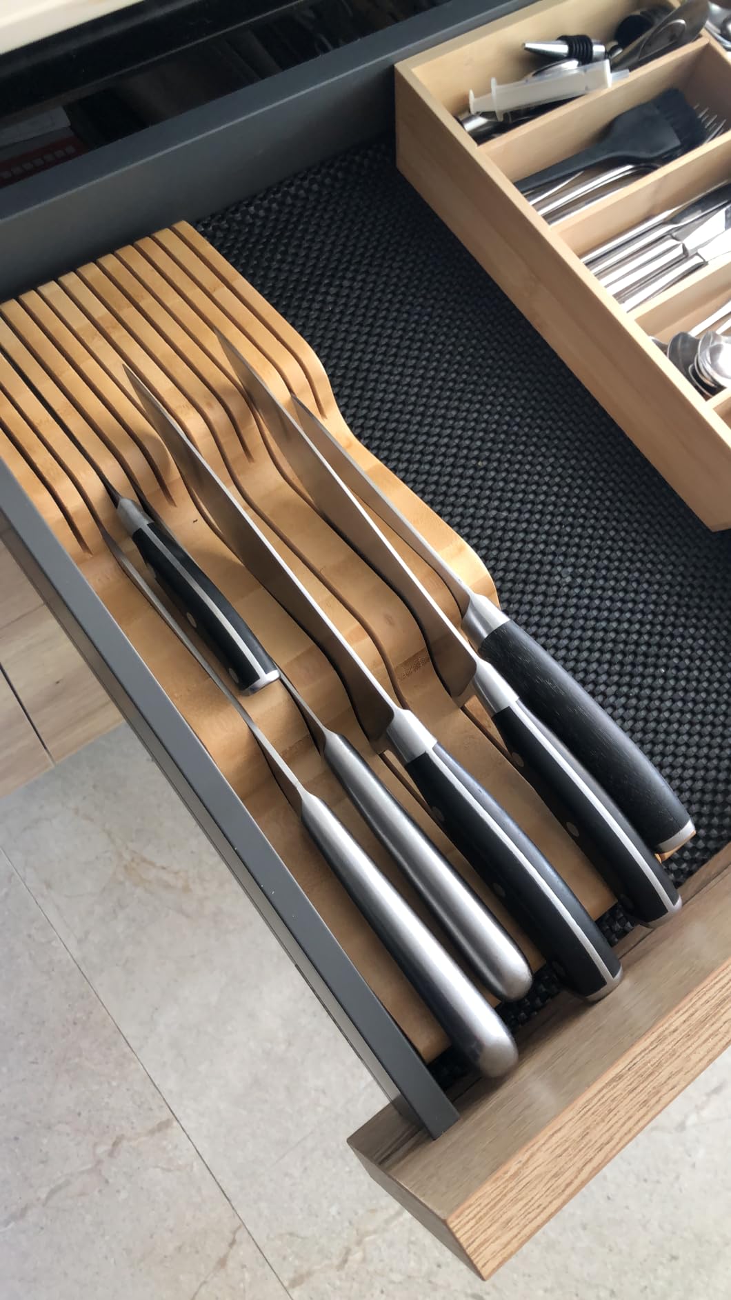 Für schmale Messer