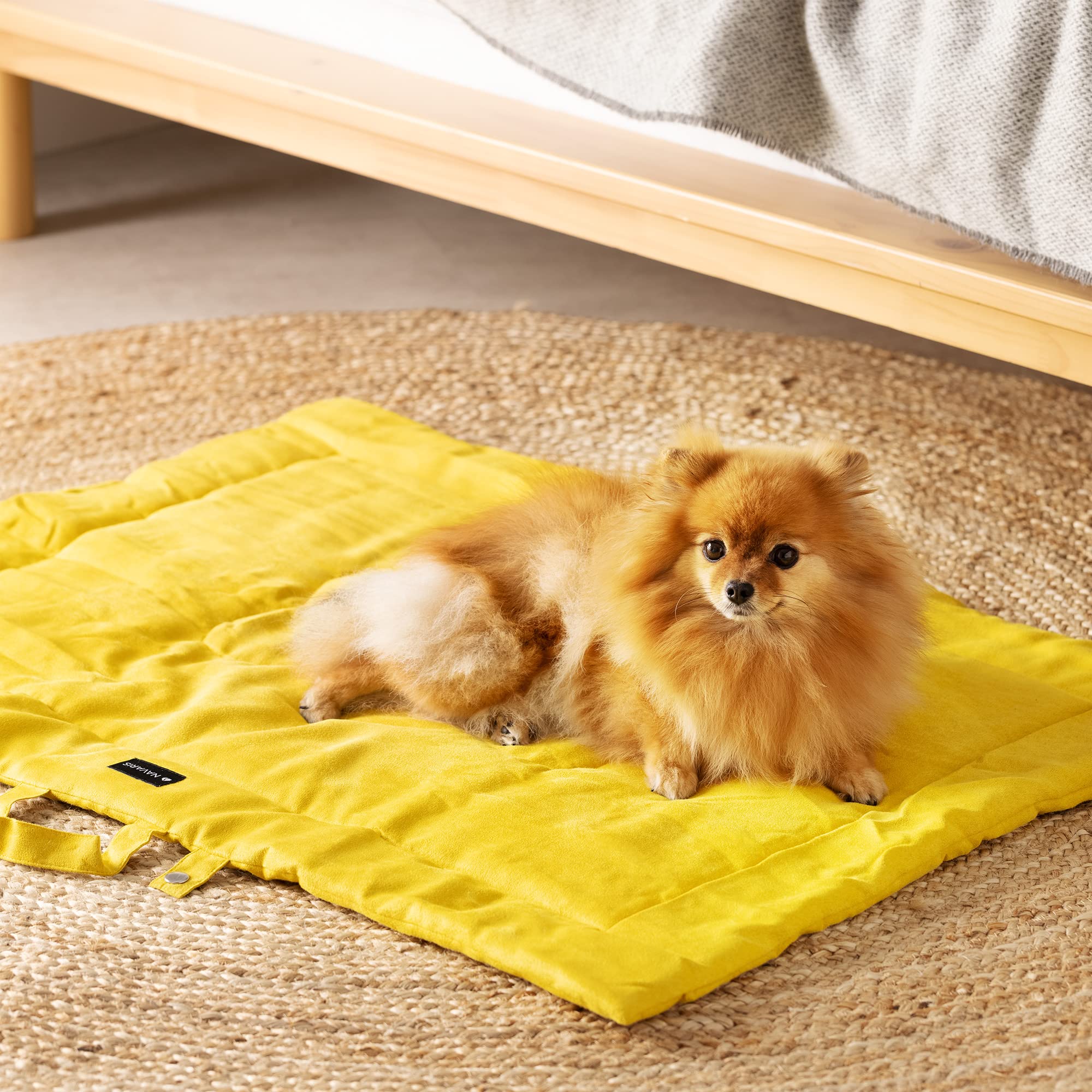 navaris-animals-hunde-reisebett-86-5x65cm-waschbar-polyester image 2