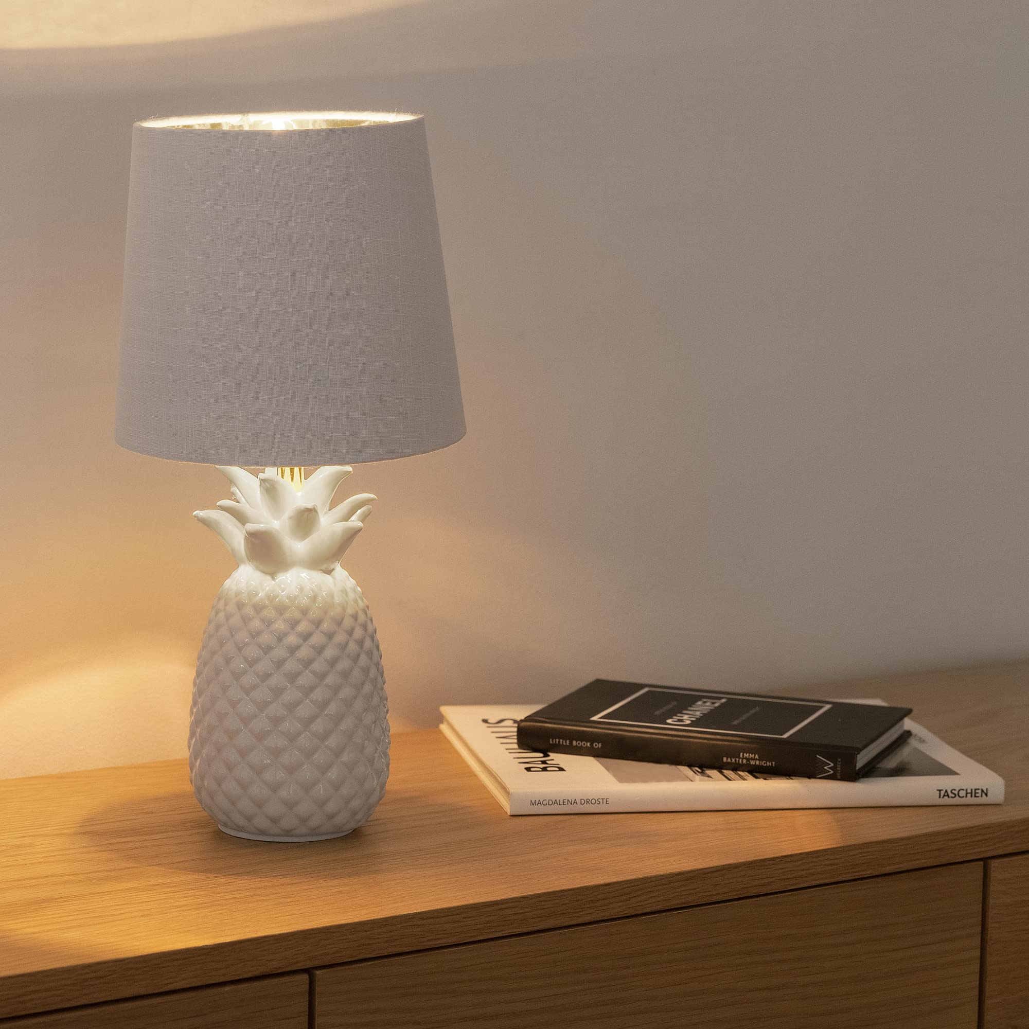 navaris-tischlampe-ananas-35cm-keramiklampe-e14-wei-wei image 5