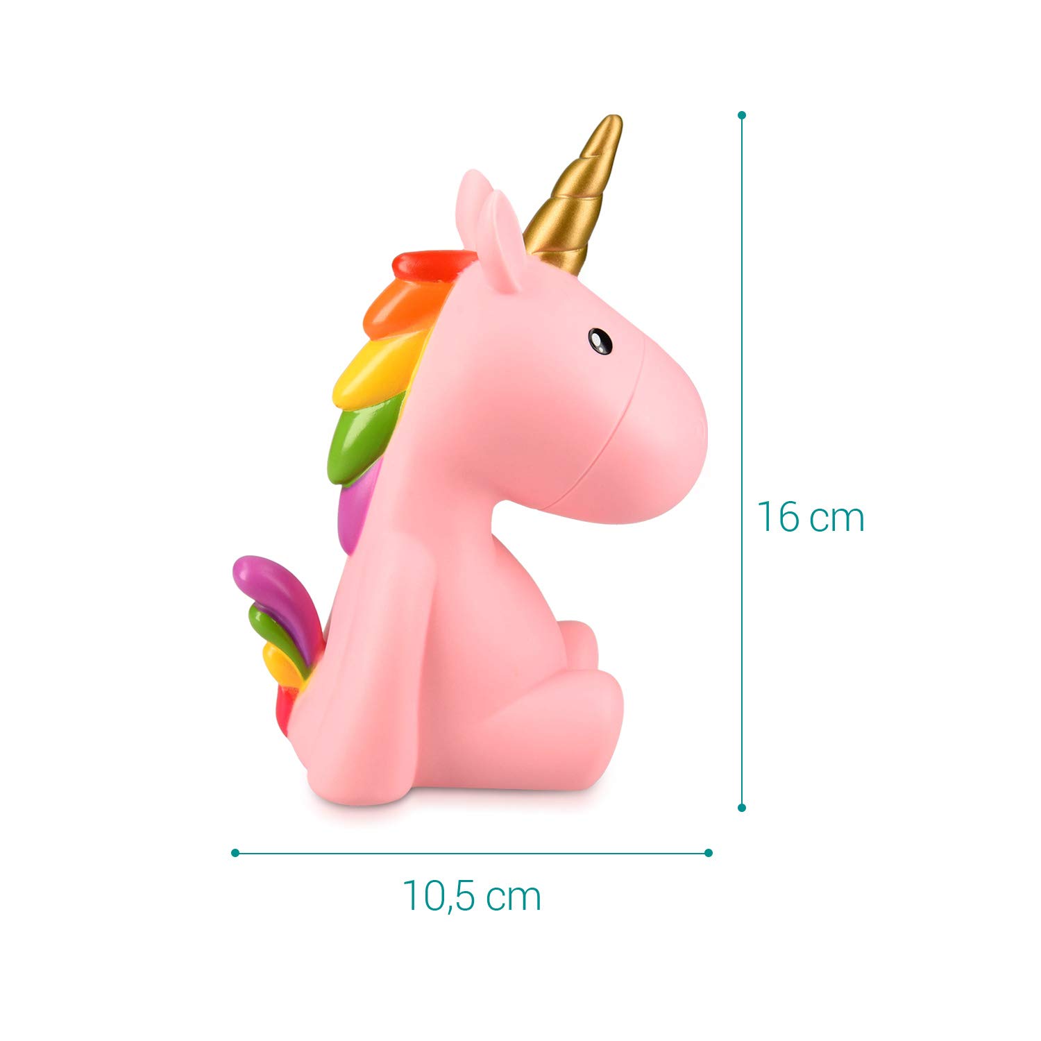 navaris-lighting-led-nachtlicht-einhorn-rosa-timer-aufladbar image 3