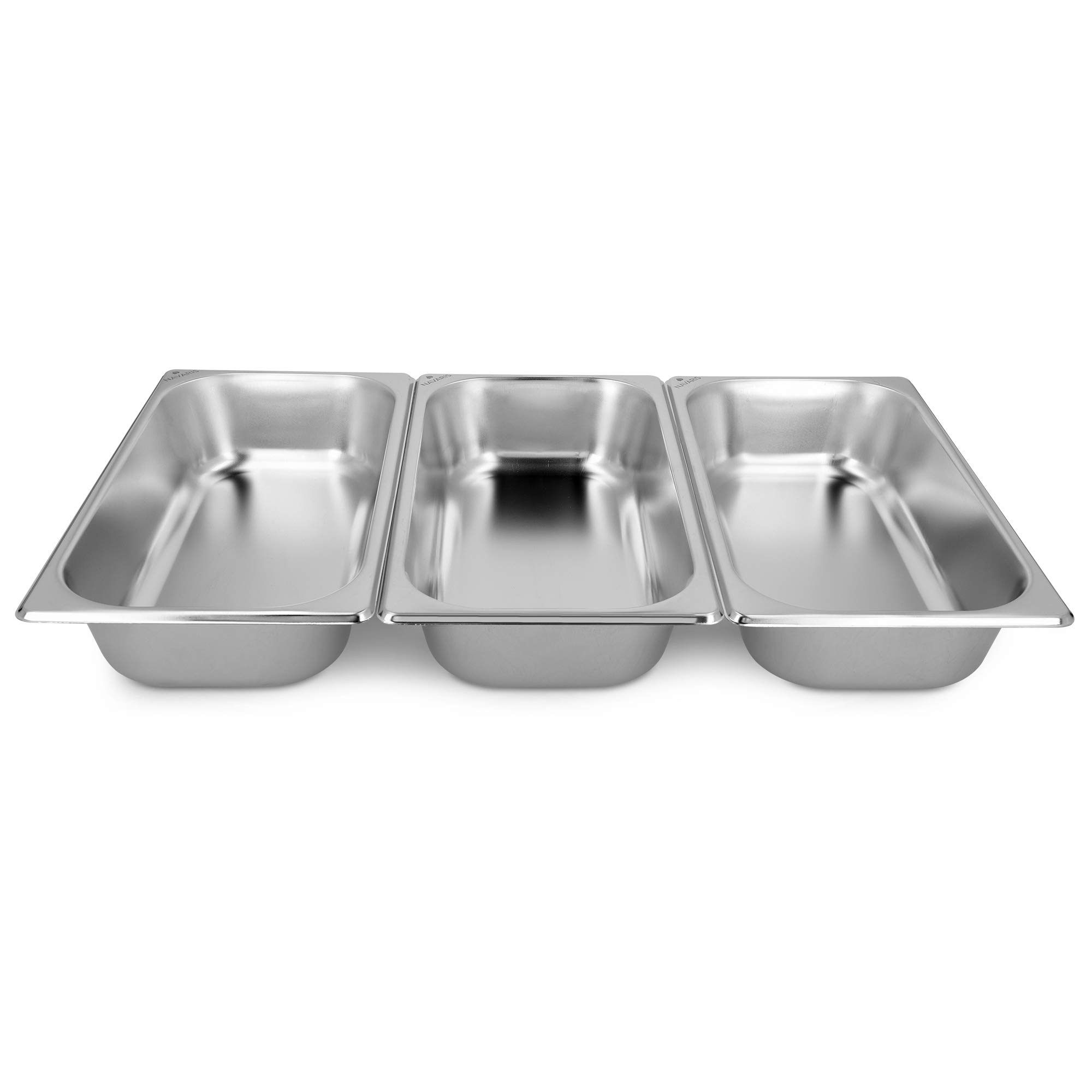 navaris-kitchen-panier-set-3-tlg-edelstahl-32-5cm-rechteckig image 5