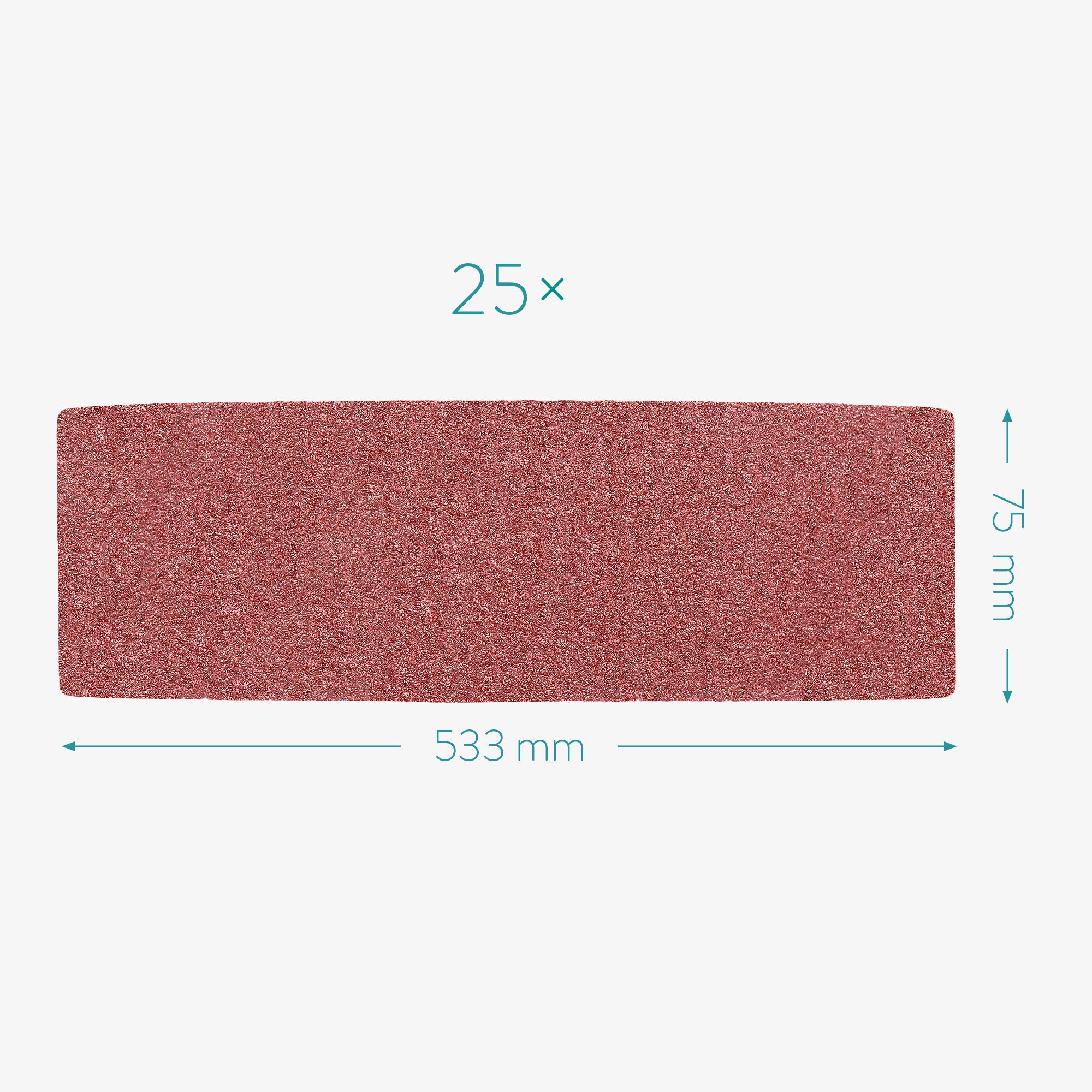 navaris-hardware-store-schleifband-25x-75x533-mm-p40-100 image 3