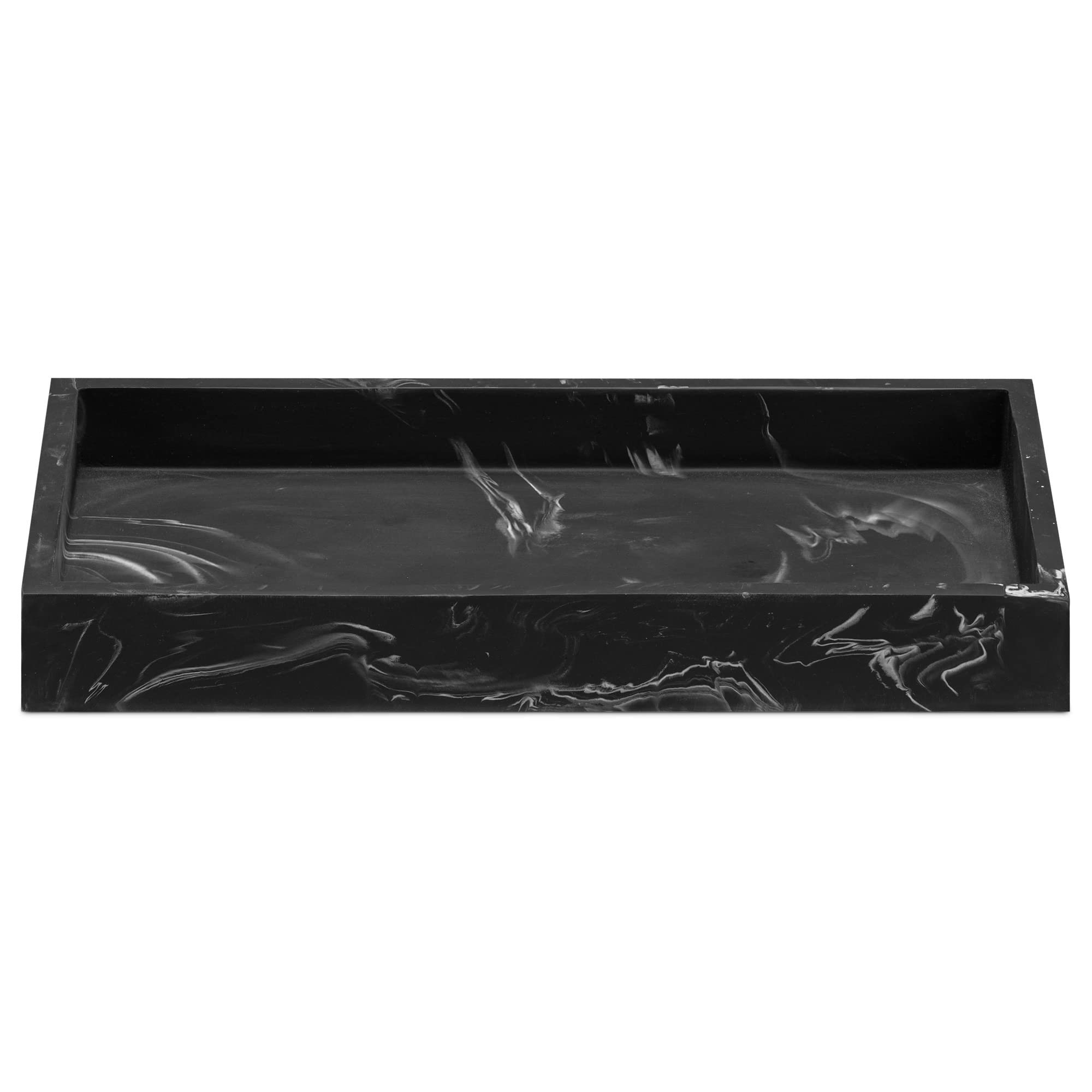 navaris-beauty-deko-tablett-marmoroptik-schwarz-23-5-cm-wasserfest image 7