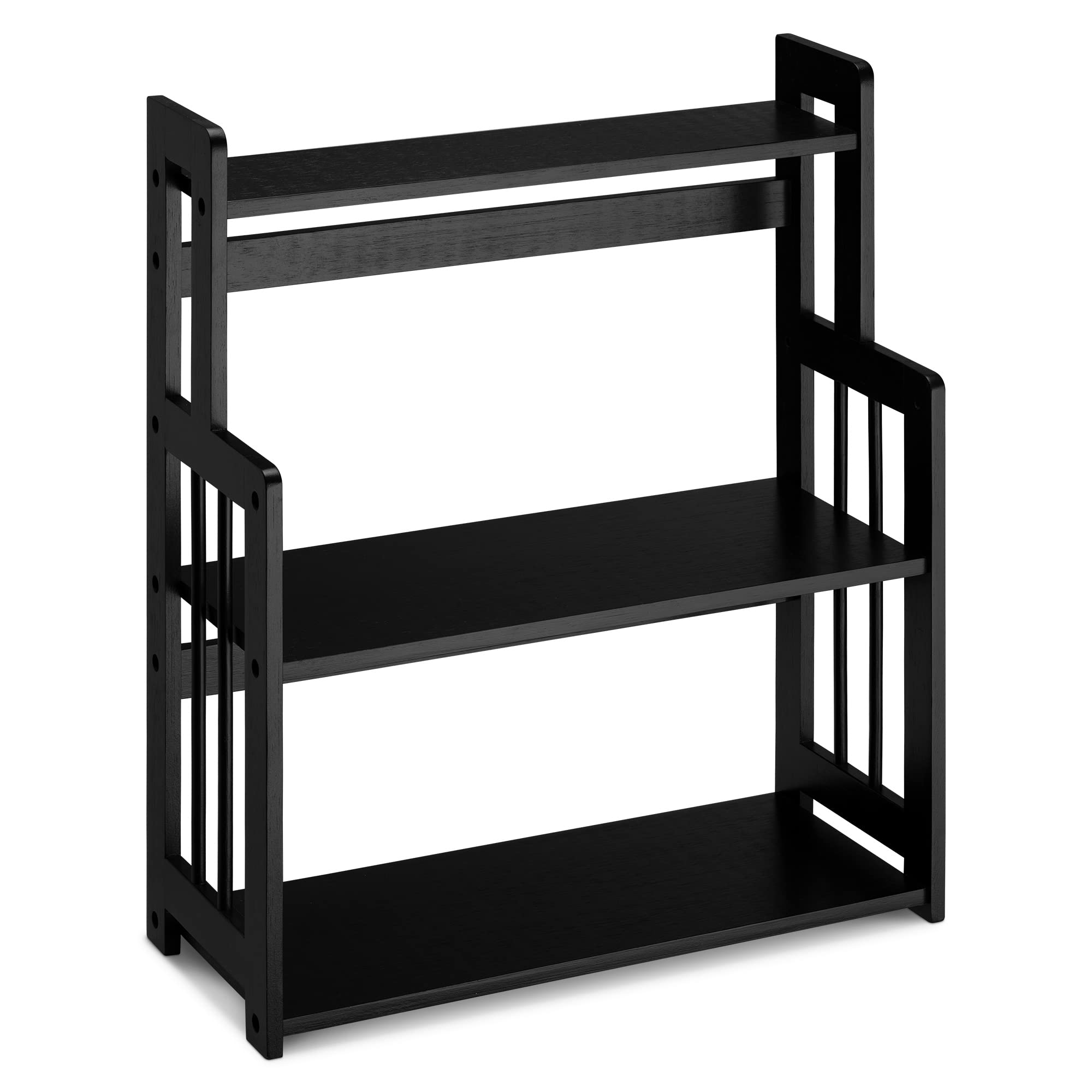 navaris-gew-rzregal-3-etagen-bambus-schwarz-k-chenregal image 1