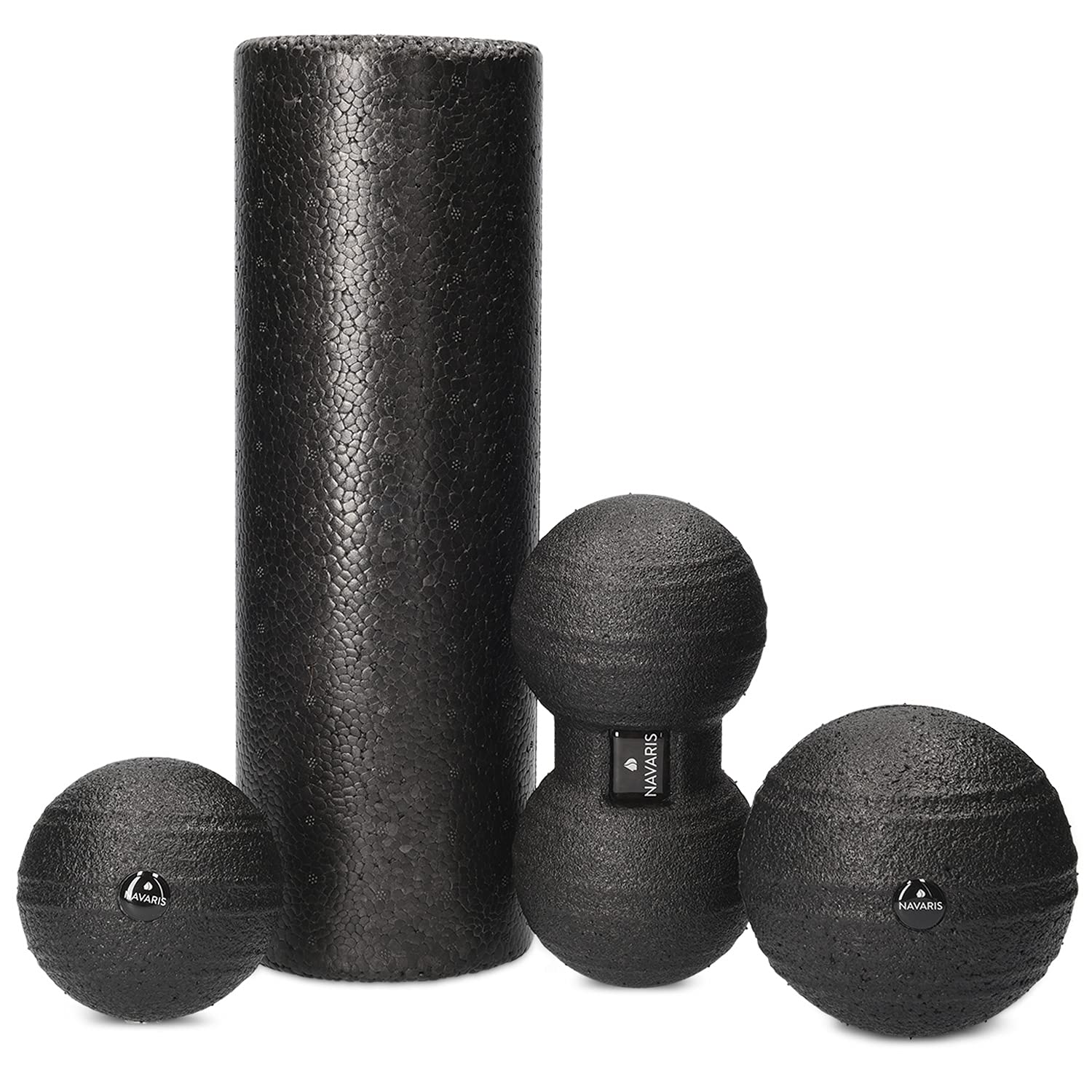 navaris-sport-wellness-faszien-set-4tlg-faszienrolle-schwarz-epp image 4