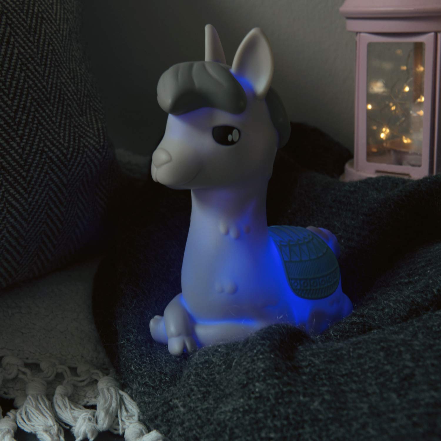 navaris-led-nachtlicht-alpaka-grau-blau-batterie-timer image 2
