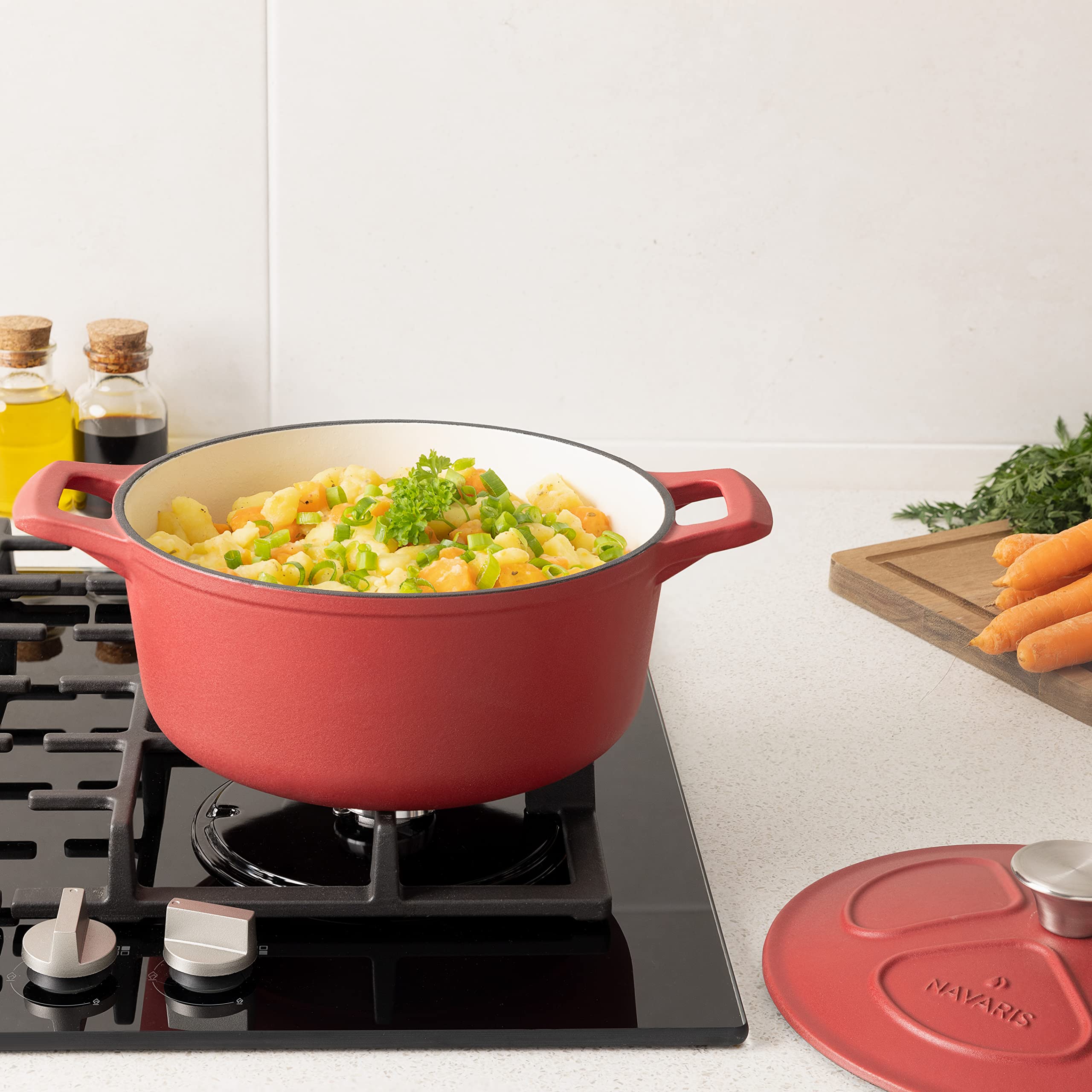navaris-kitchen-gusseisentopf-br-ter-3-5l-24-cm-emailliert-5 image 2