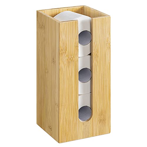 navaris-beauty-rollenhalter-bambus-freistehend-f-r-3-rollen image 7
