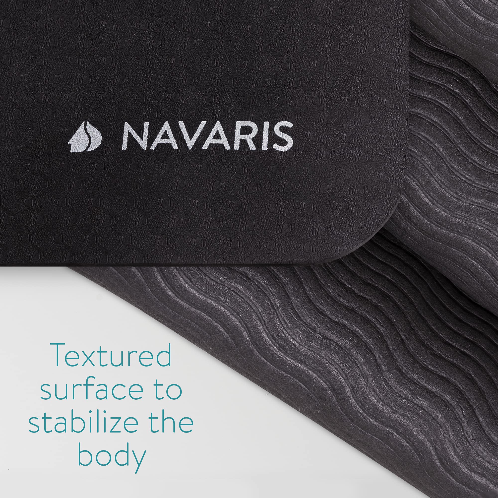 navaris-xxl-yogamatte-180x120cm-fitnessmatte-schwarz-rutschfest image 6