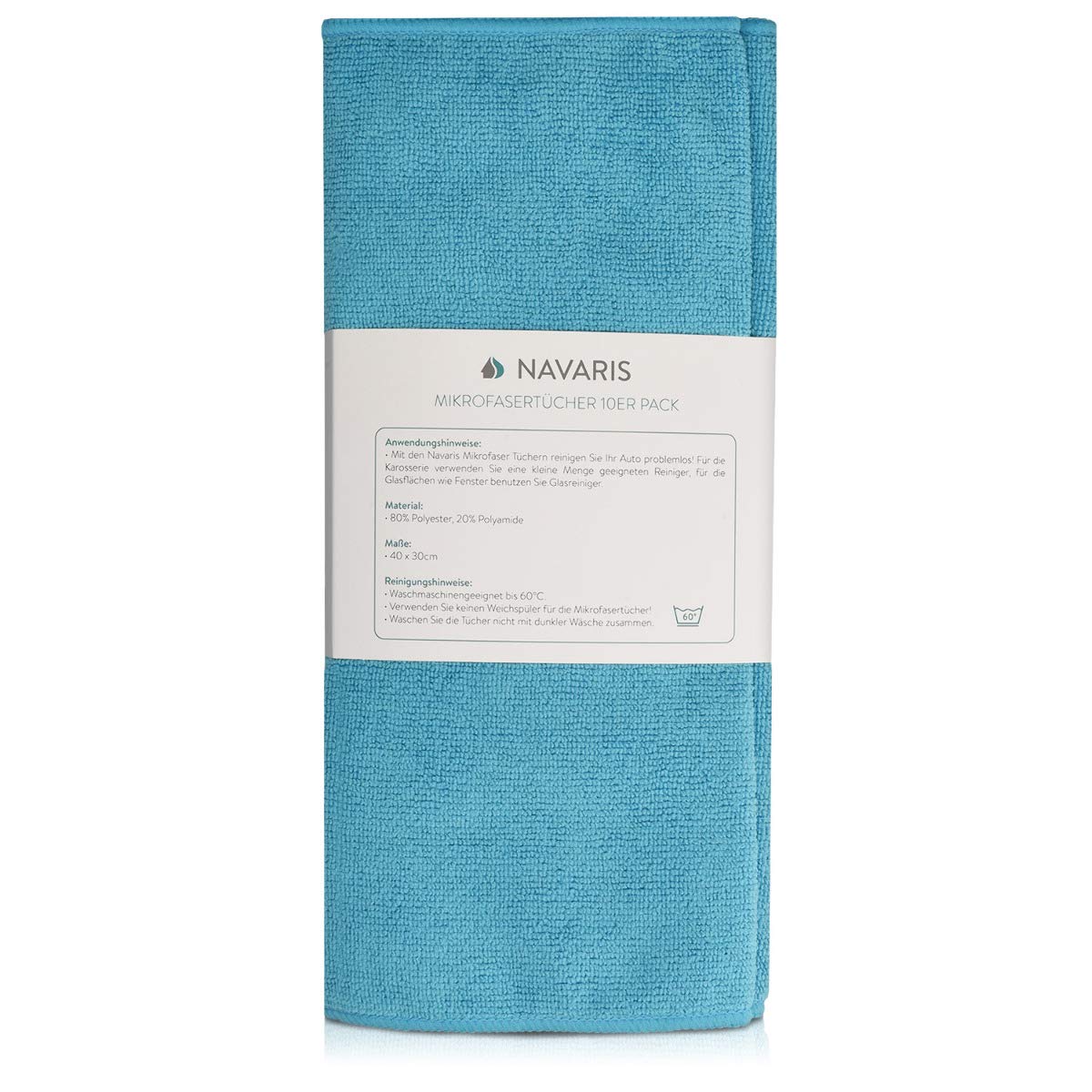navaris-microfasertuch-auto-10er-set-40x30-waschbar image 7