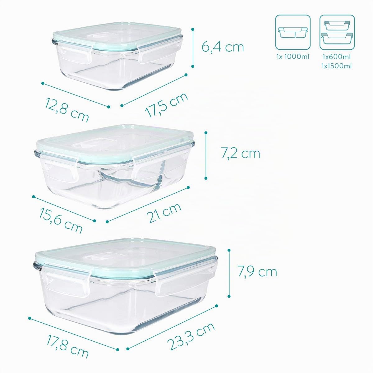 navaris-kitchen-frischhaltedosen-glas-set-3tlg-1500-1000-600ml image 4
